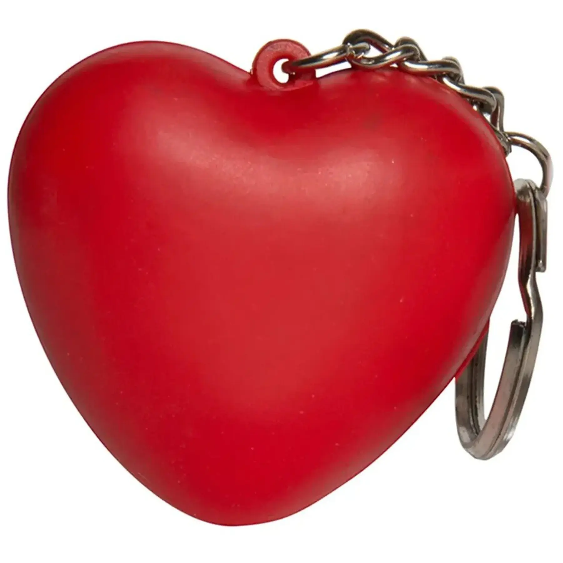 Custom Heart Shaped Stress Ball Keychain for Giveaways
