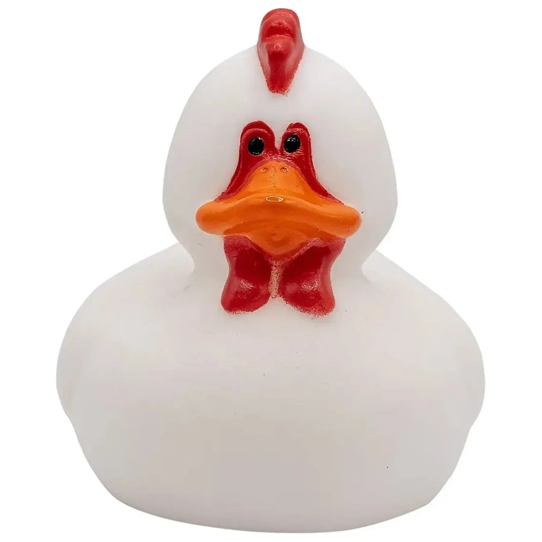 Whimsical Rubber Poultry Figurine for Promotional Events
