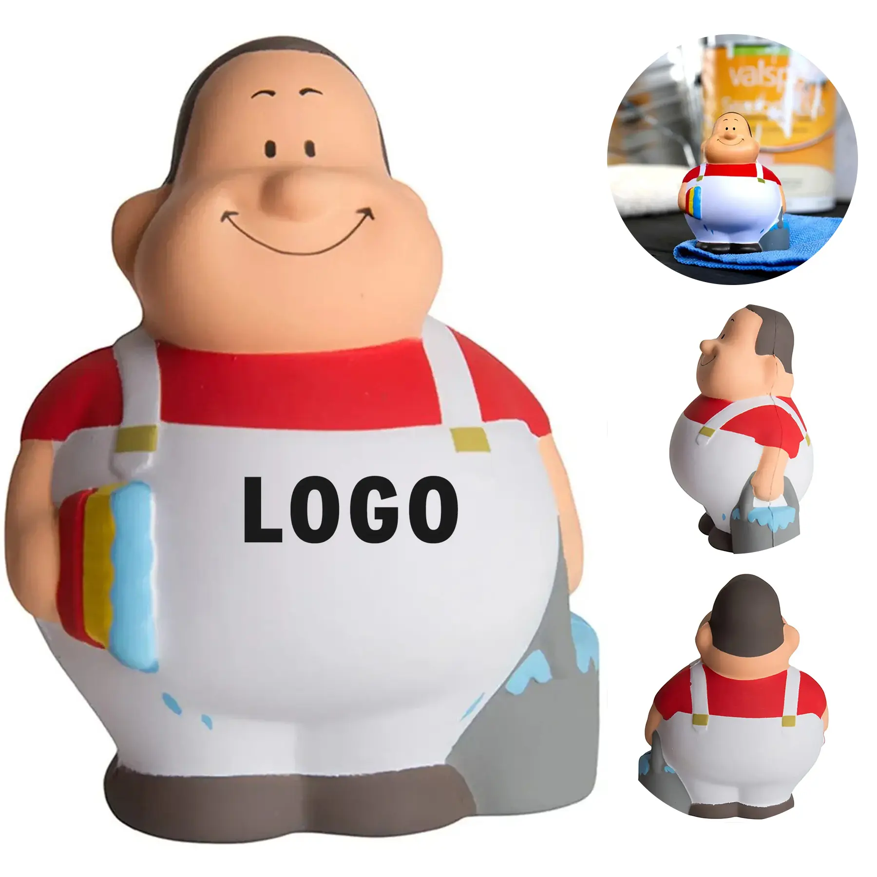 Custom Painter Squeeze Stress Reliever for Branding 2