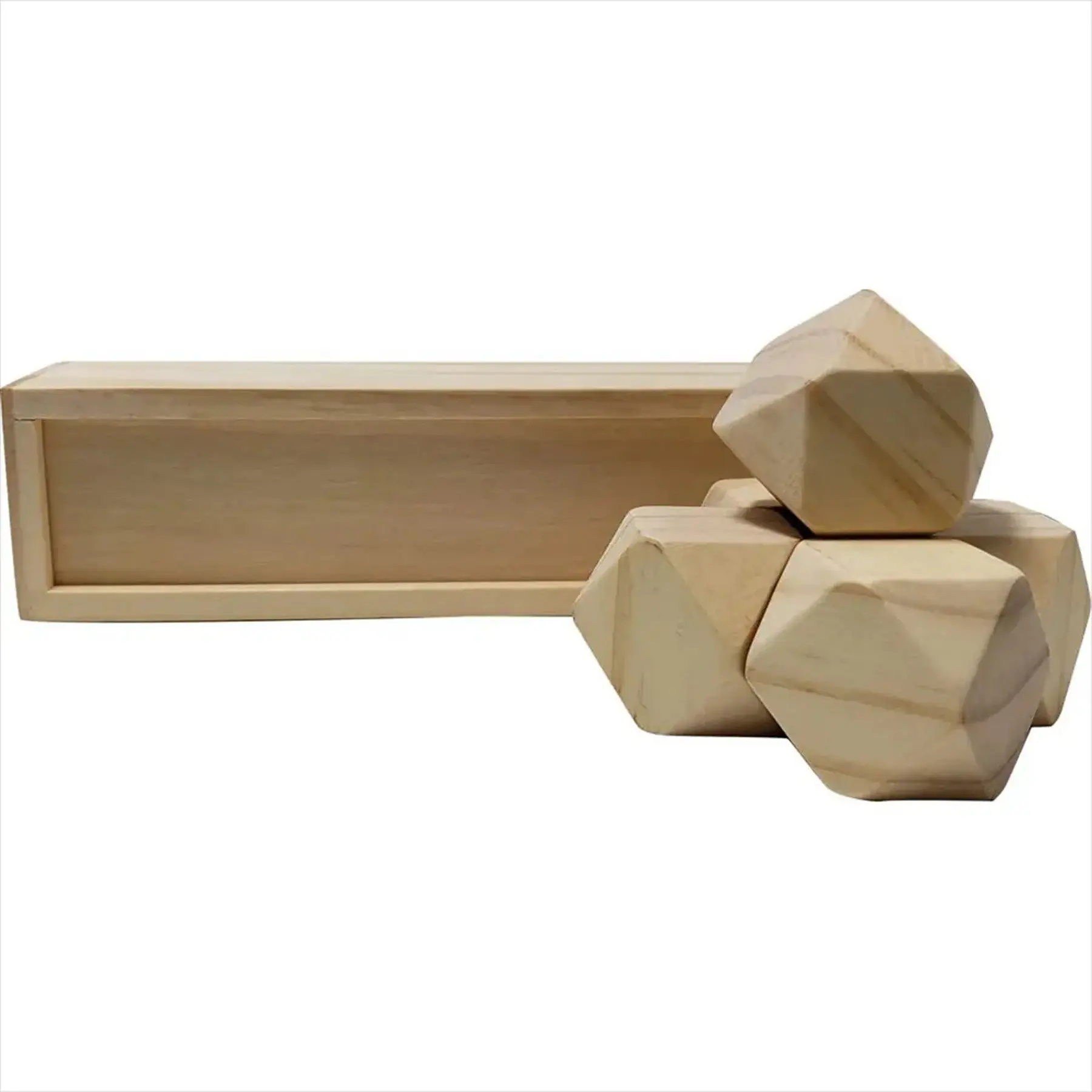 Custom Engraved Wooden Stacking Blocks for Events