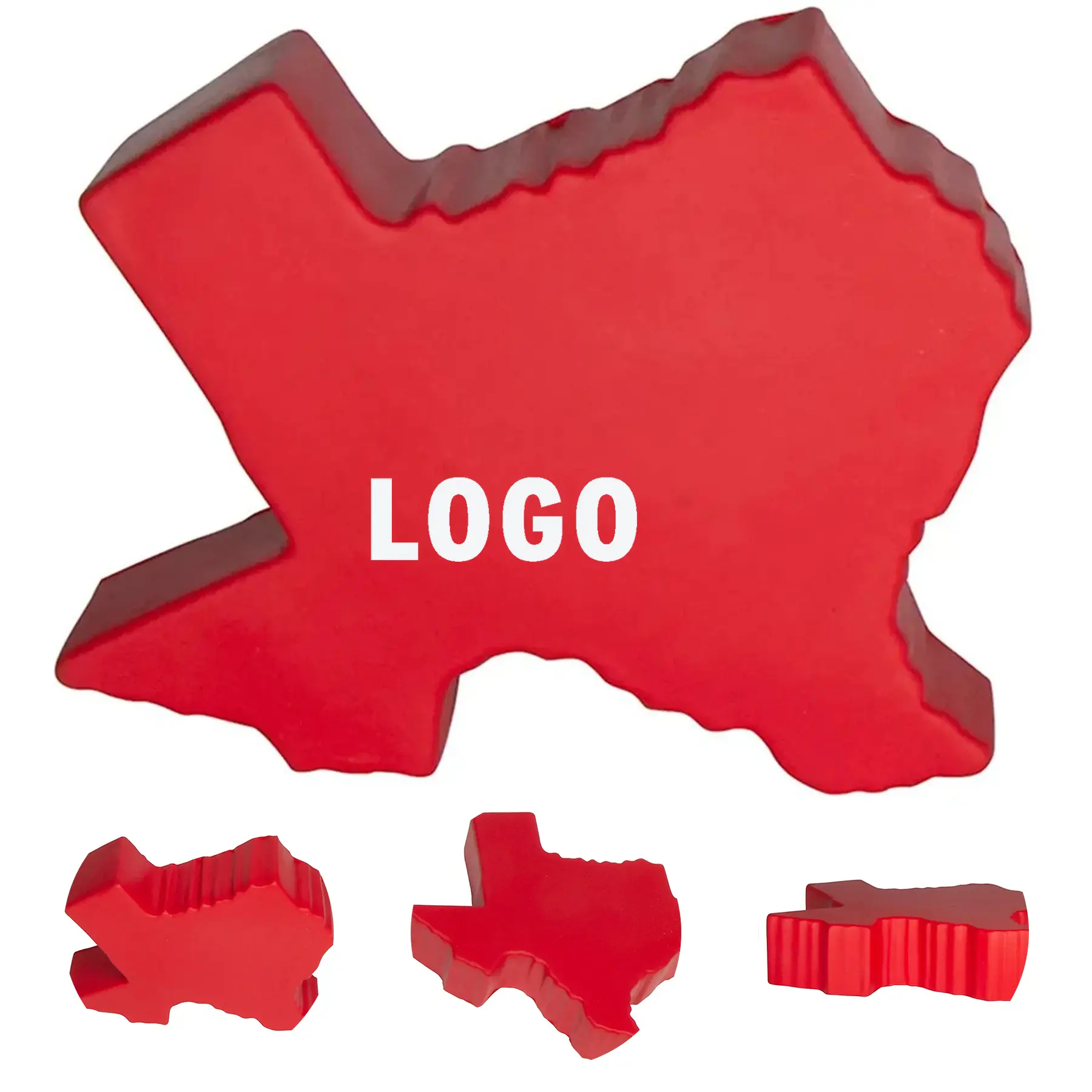 Custom Texas Shape Stress Reliever 2
