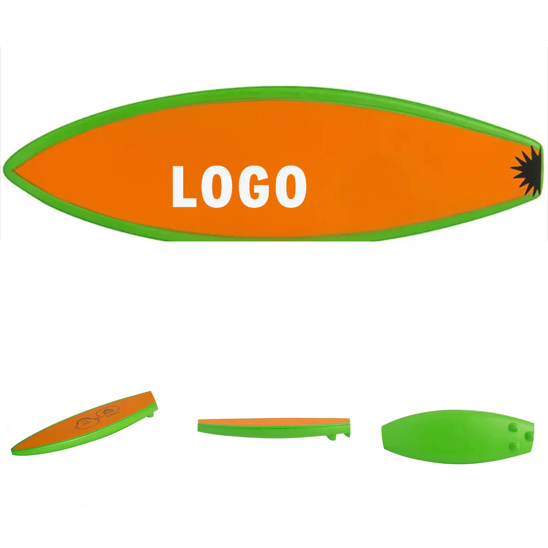 Custom Surf Shaped Squeeze Stress Toy 2
