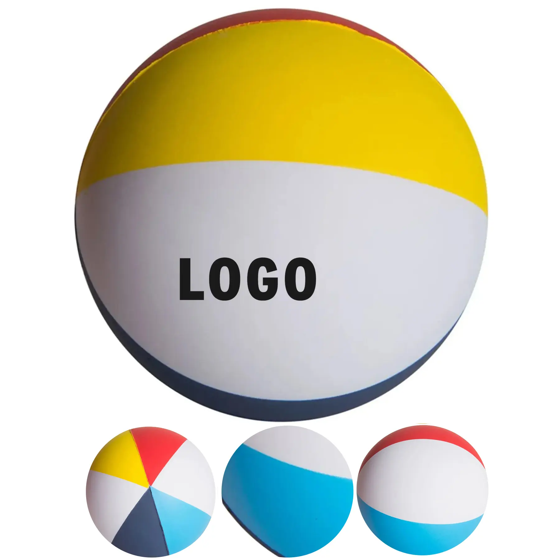 Custom Beach Stress Relief Ball 2