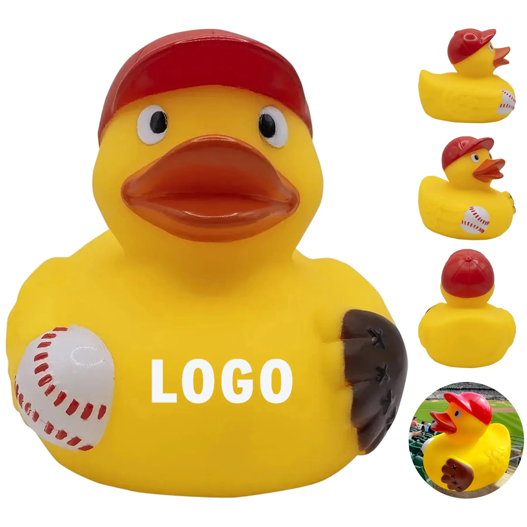 Personalized Baseball Duck Gift 2