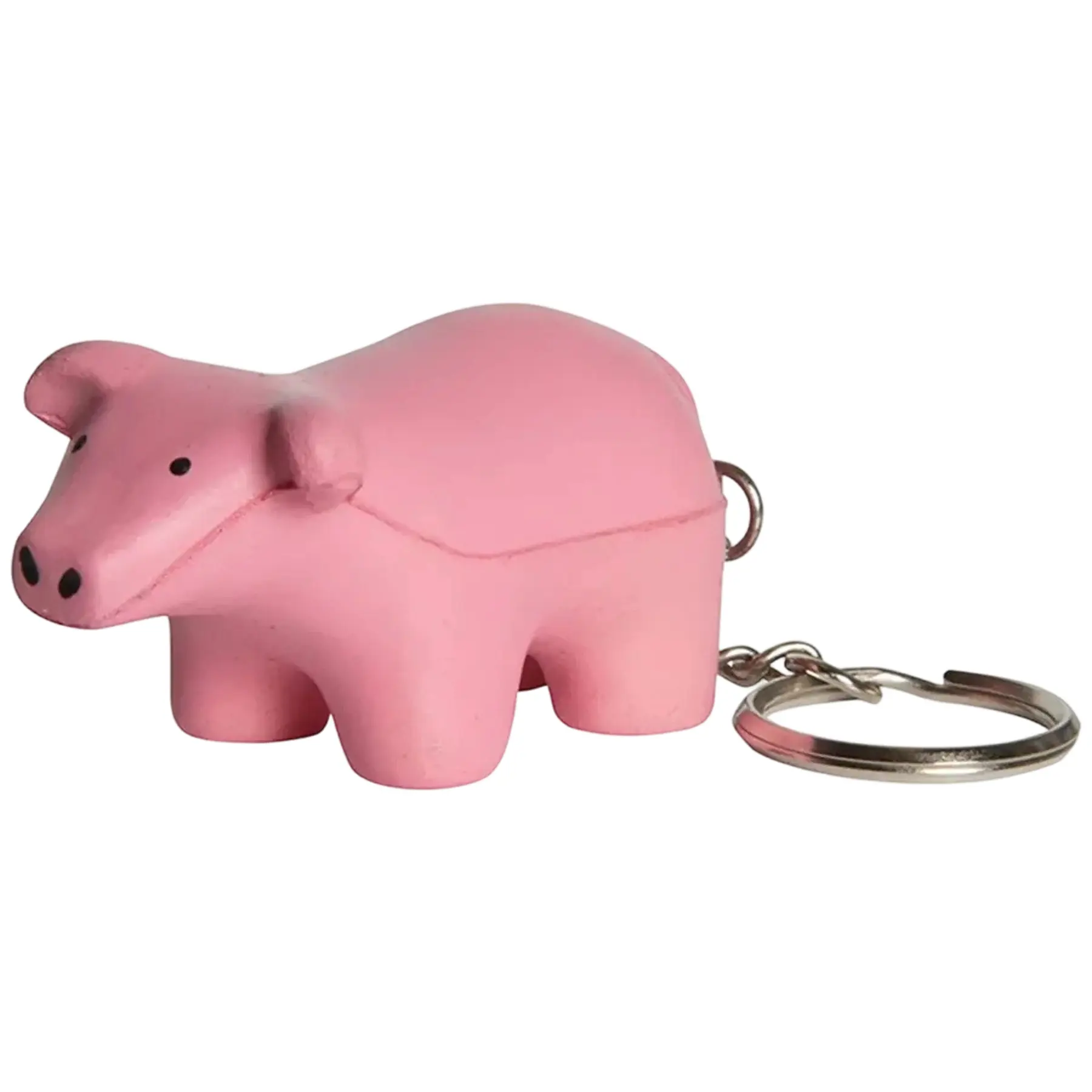 Adorable Pig Stress Squeeze Keychain Toy