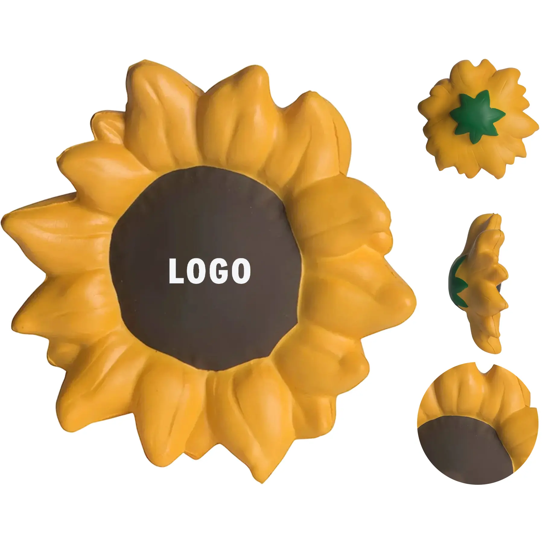 Sunflower Stress Ball Promotional Giveaway Custom Logo 2