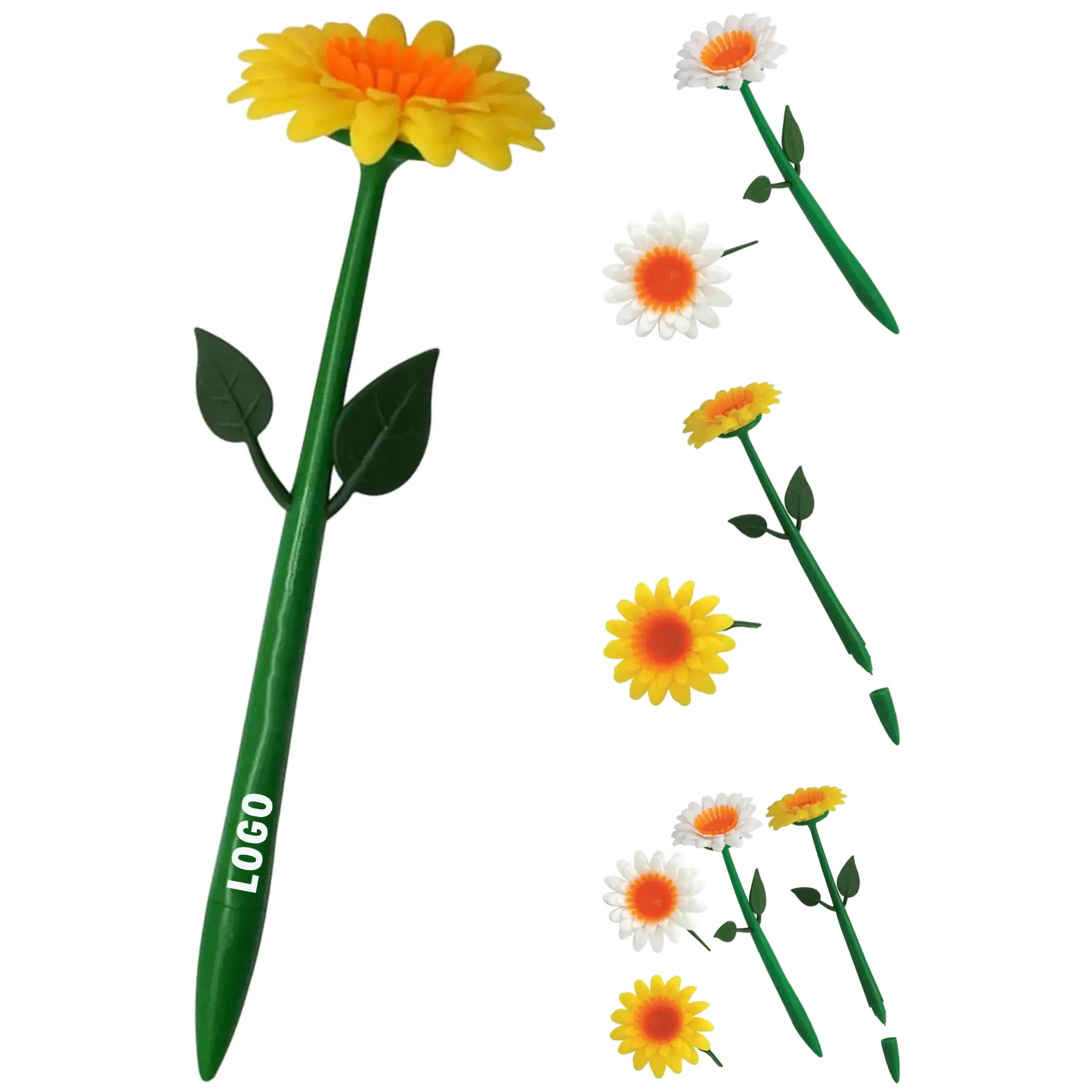 Personalized Spring Flower Ballpoint Pen 2