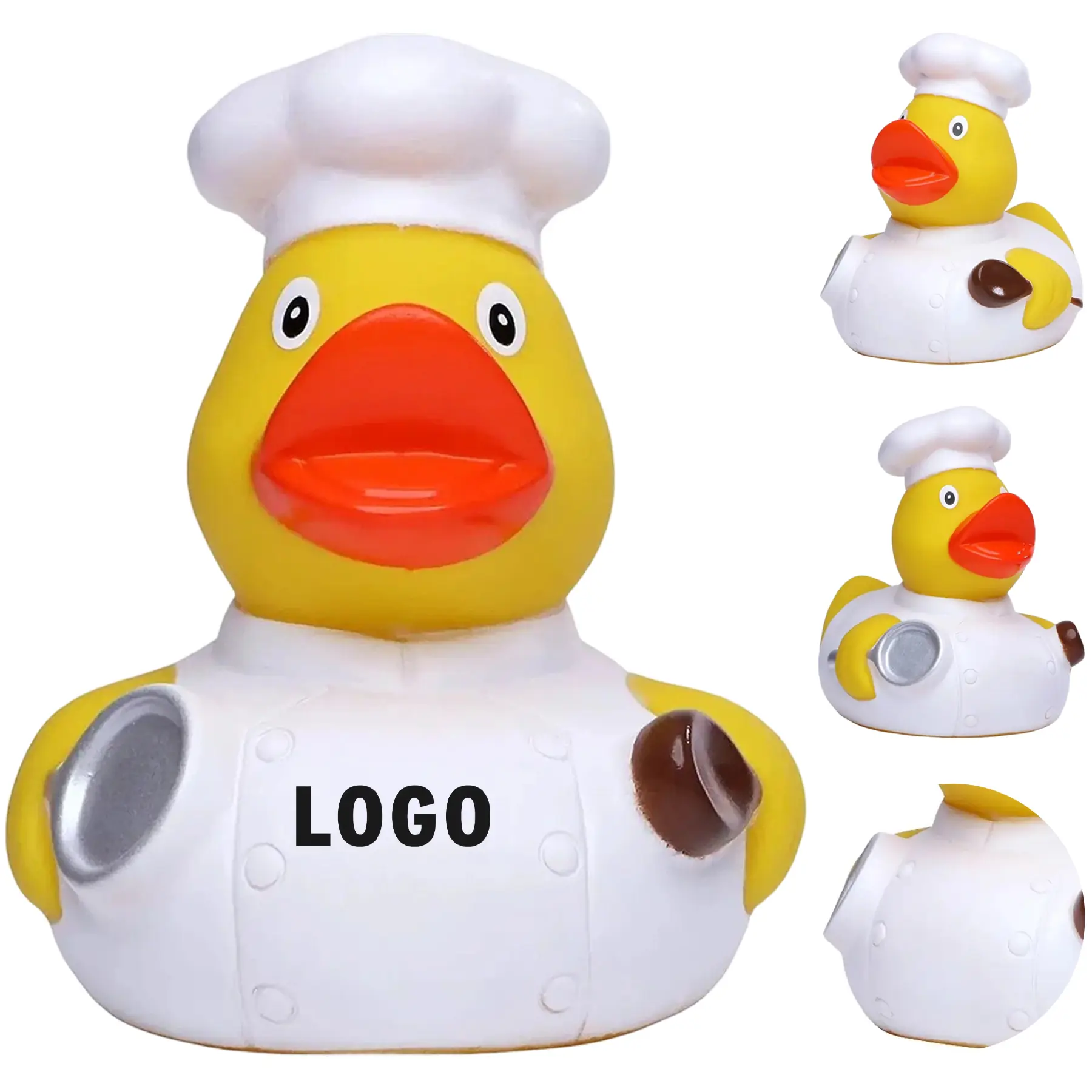 Whimsical Chef Duck Collectible Figurine 2