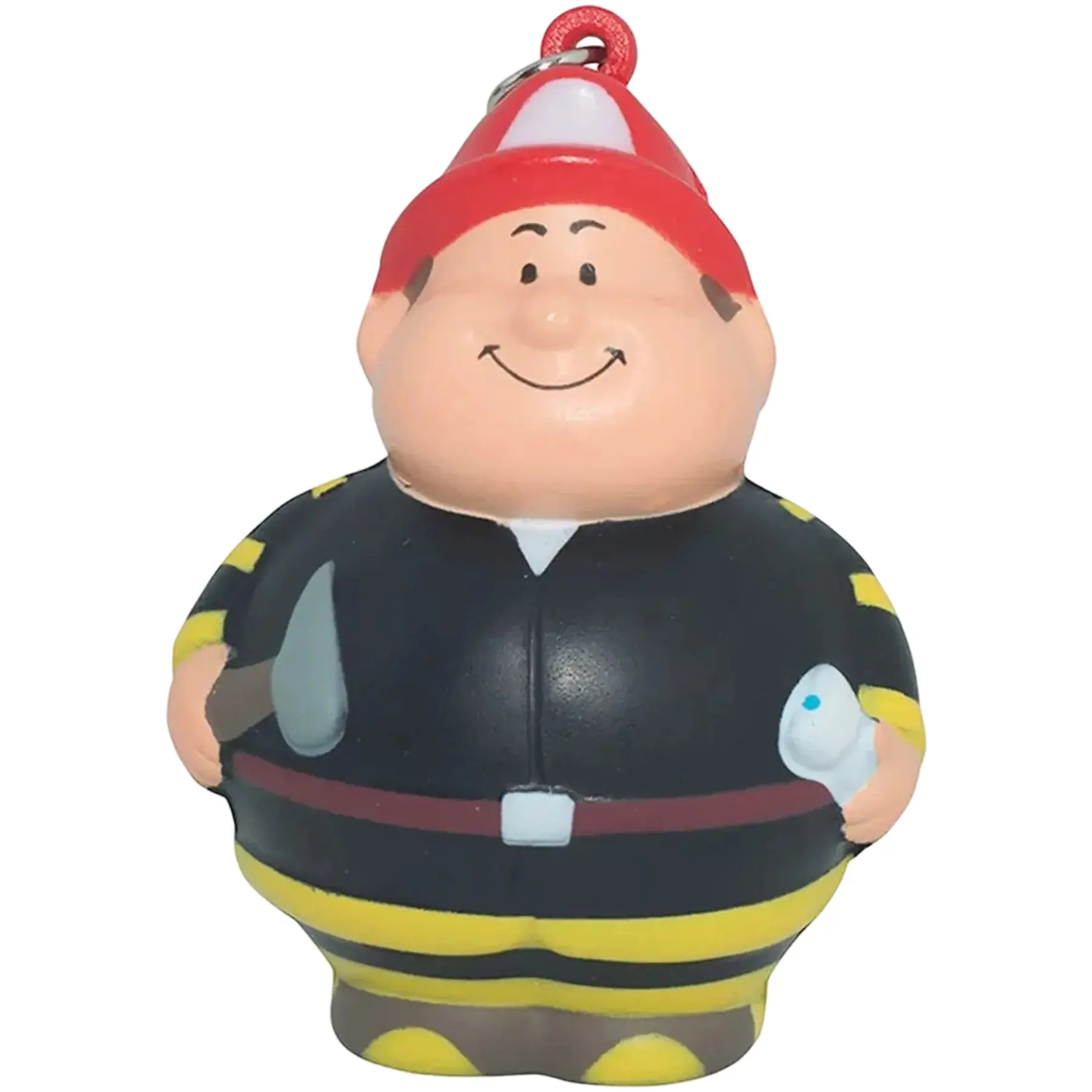 Firefighter Stress Squeeze Keyring