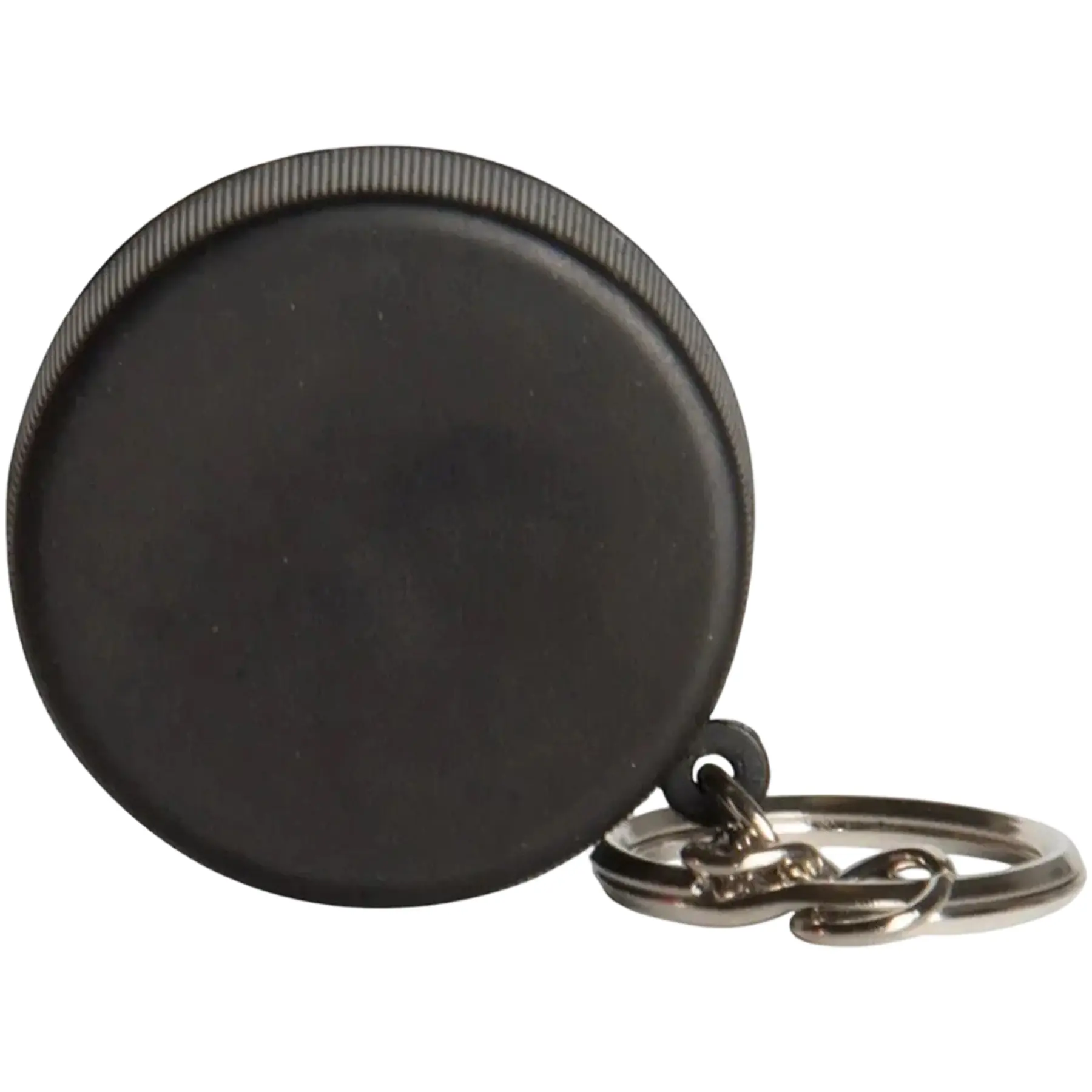 Squeezable Hockey Puck Keychain Stress Toy for Custom Logo