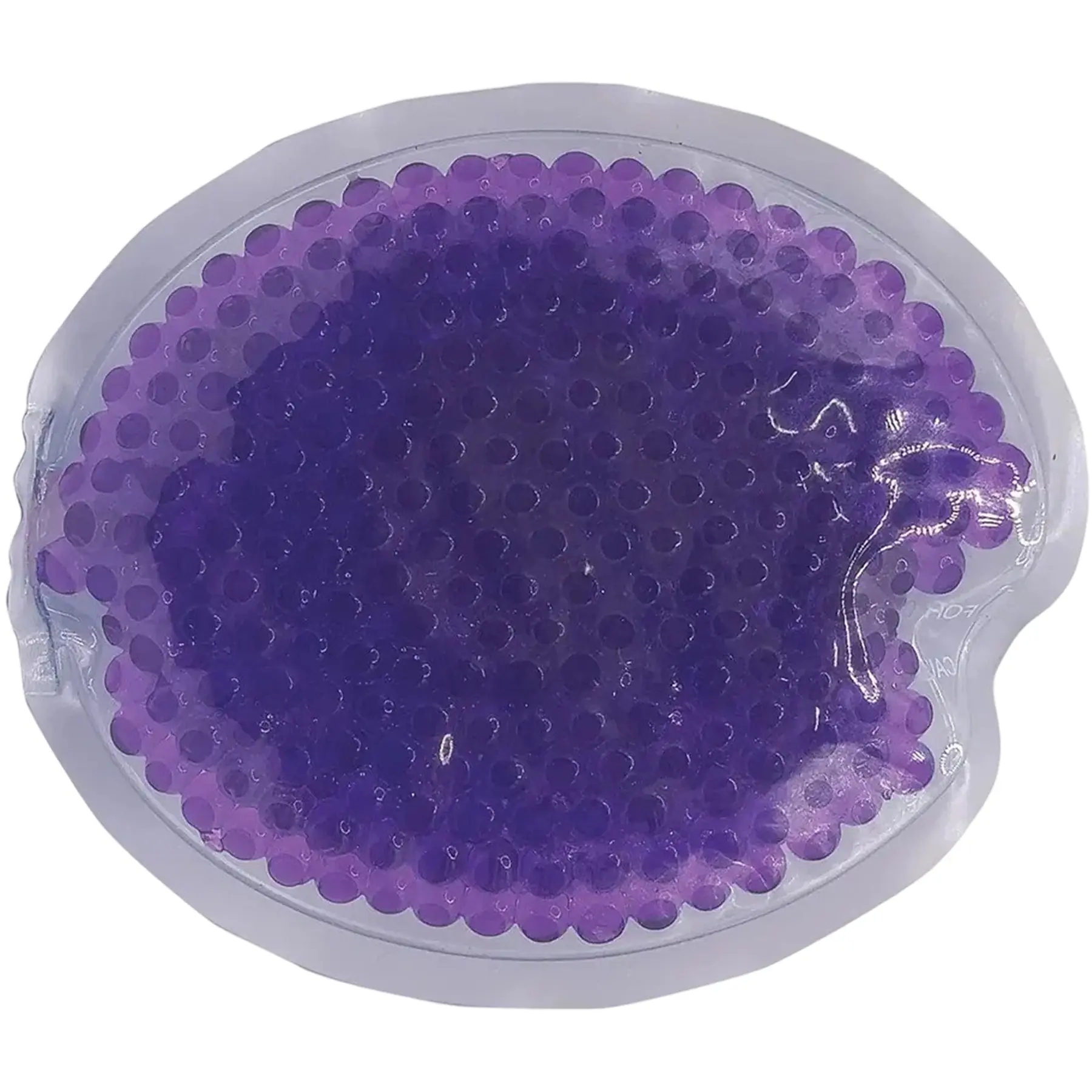 Reusable Hot Cold Therapy Pack - Oval Gel Beads for Pain Relief