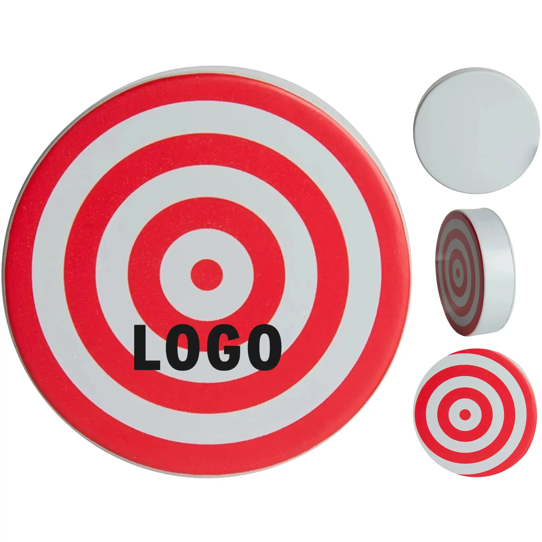 Custom Logo Bullseye Squeeze Ball Stress Relief Promotional Gift 2