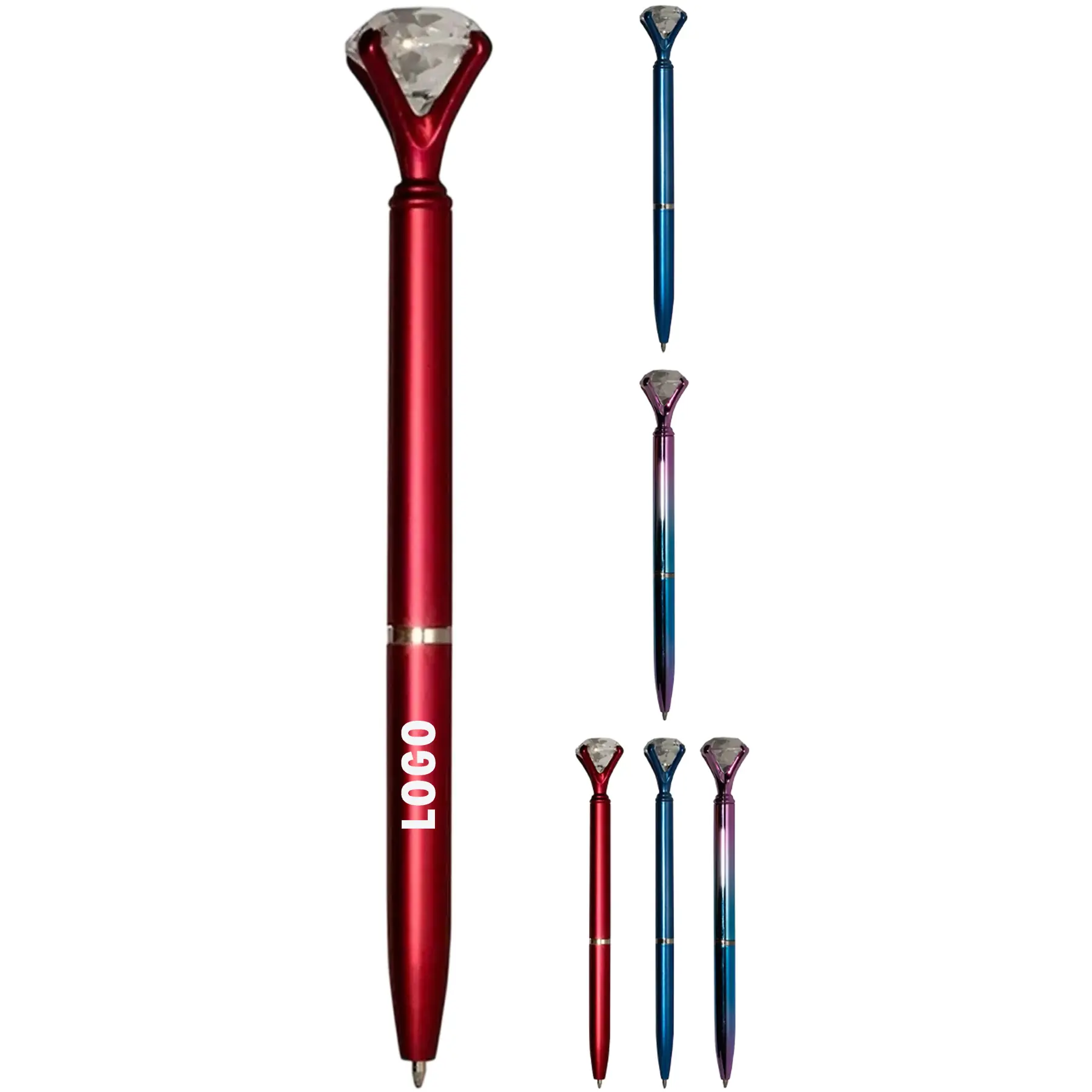 Crystal Top Ballpoint Pen for Salons 2