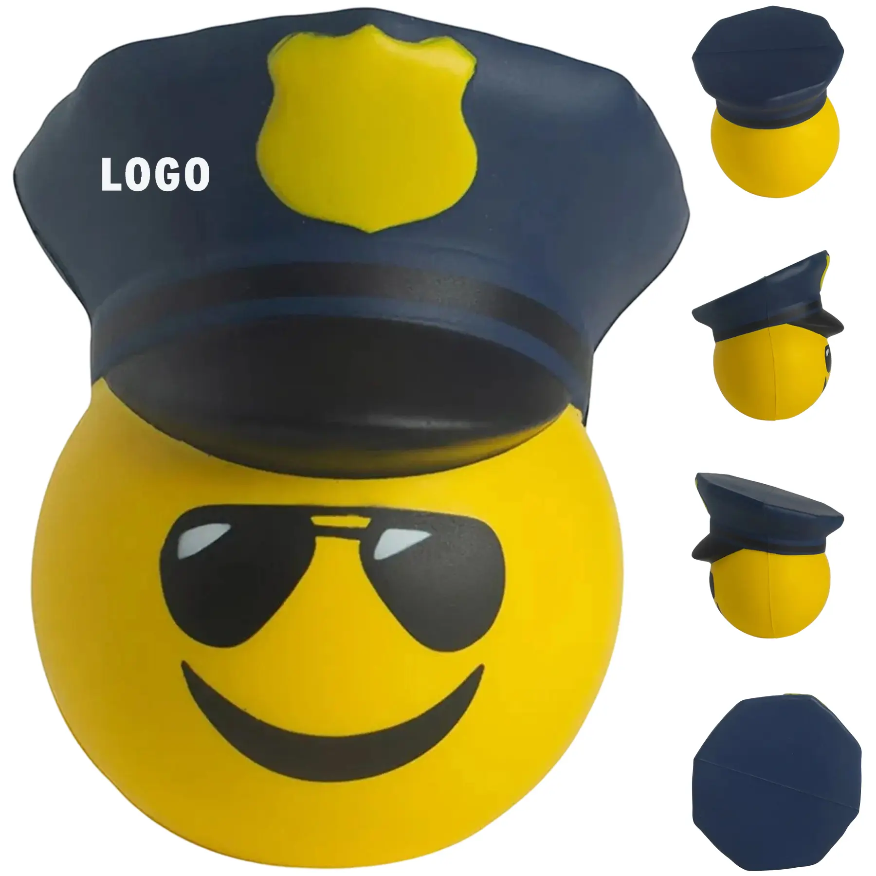 Police Emoji Stress Relief Squeeze Toy 2