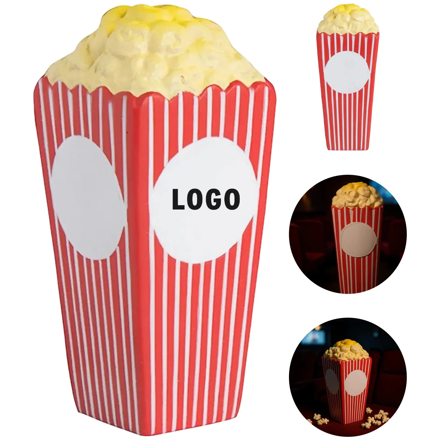 Popcorn Bucket Stress Reliever Squeeze Toy 2