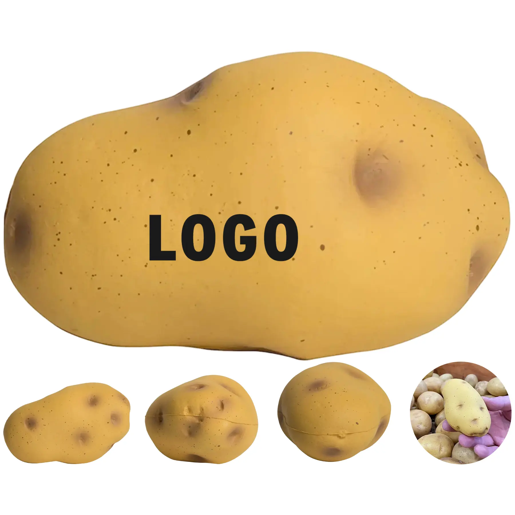 Silly Potato Stress Ball Custom Logo Promotional Gift 2