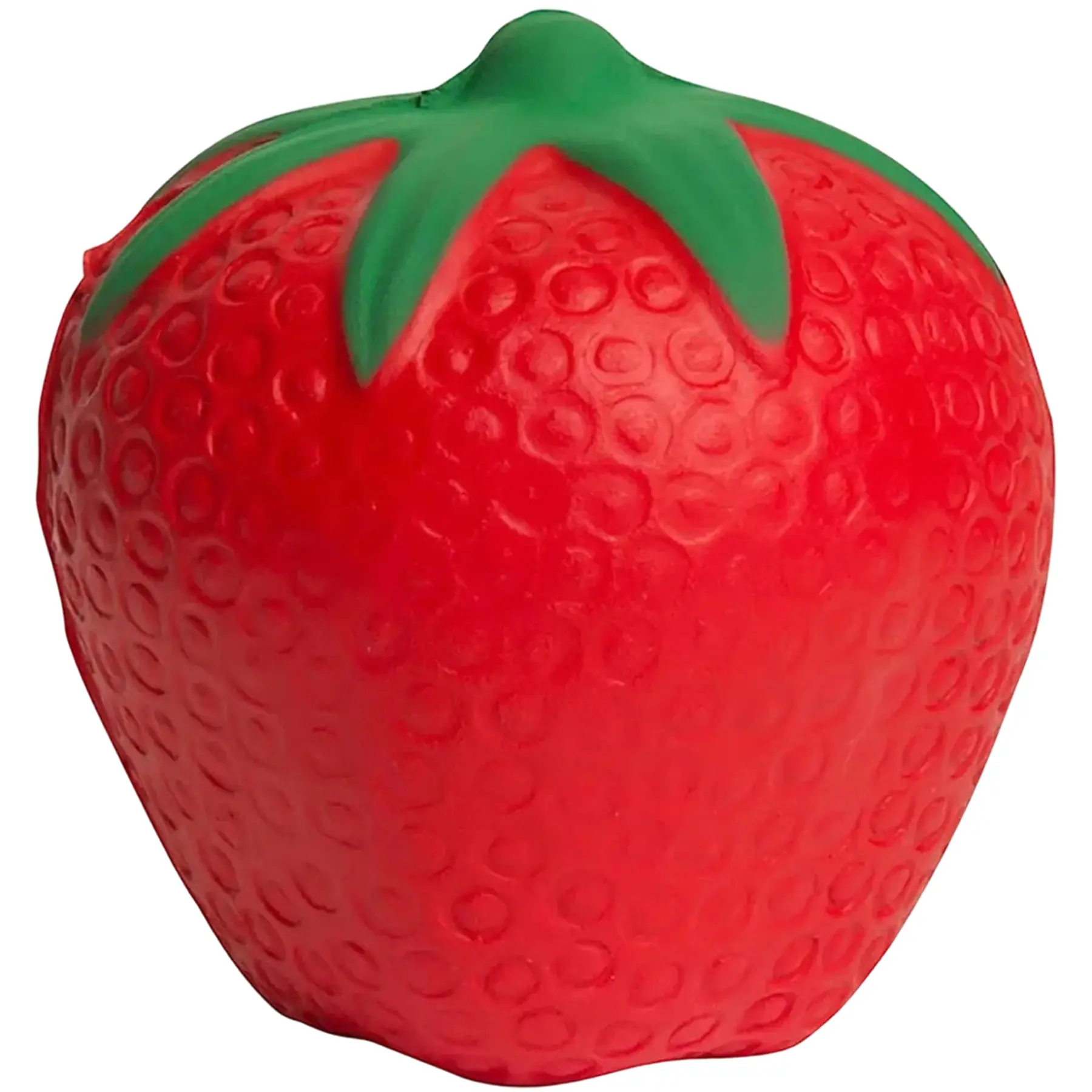 Customizable Strawberry Squeeze Stress Ball for Promotions