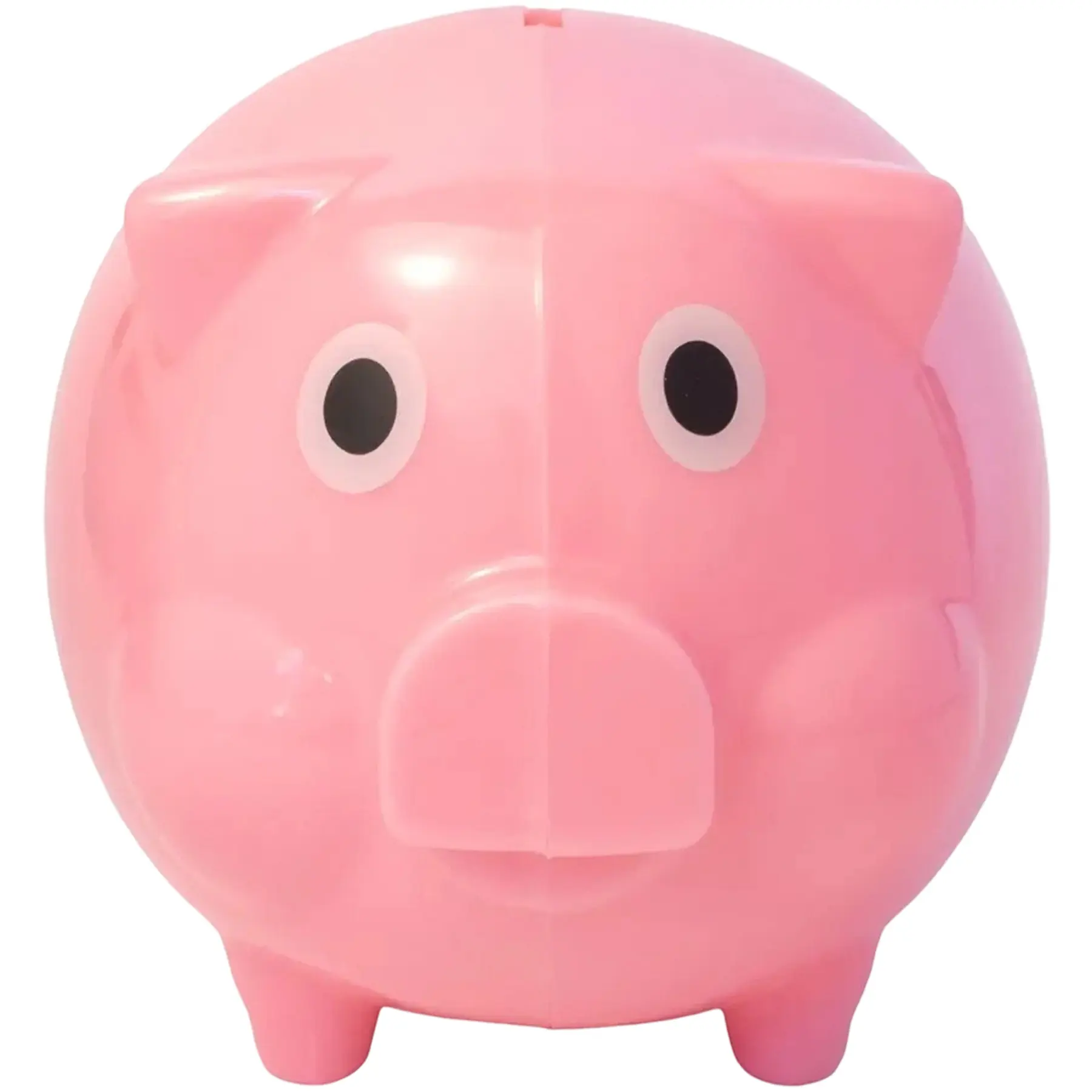 Customizable Blue Translucent Piggy Bank for Savings