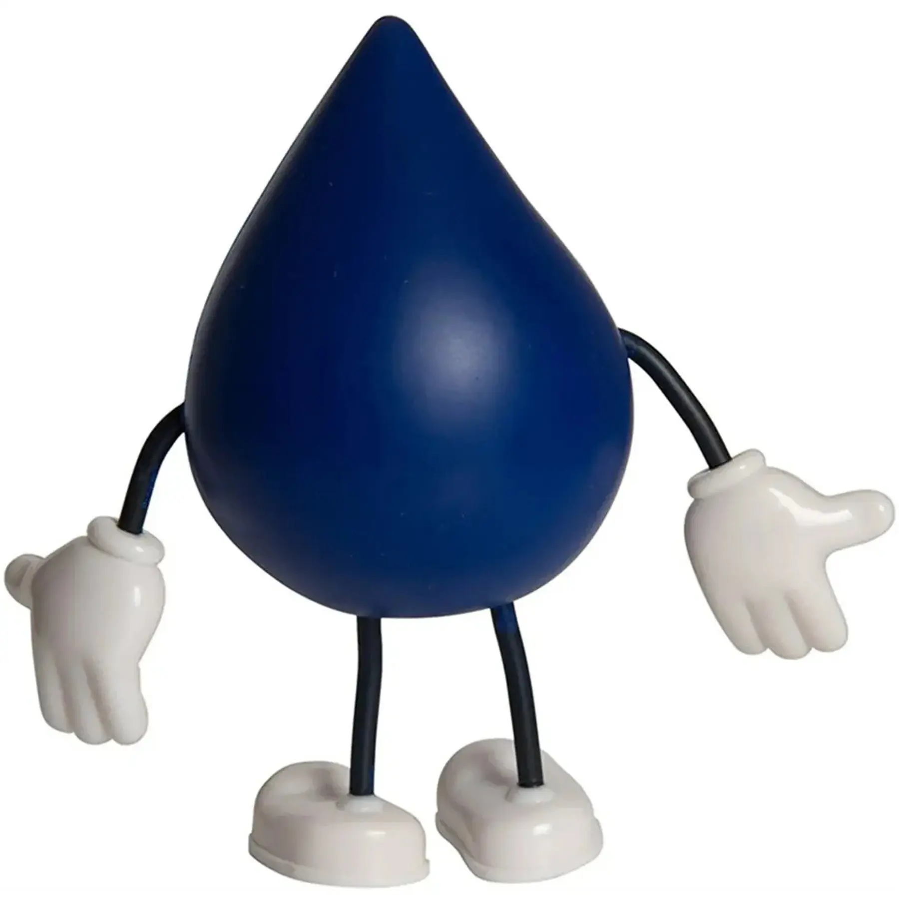 Custom Drop Shape Stress Relief Squeeze Toy