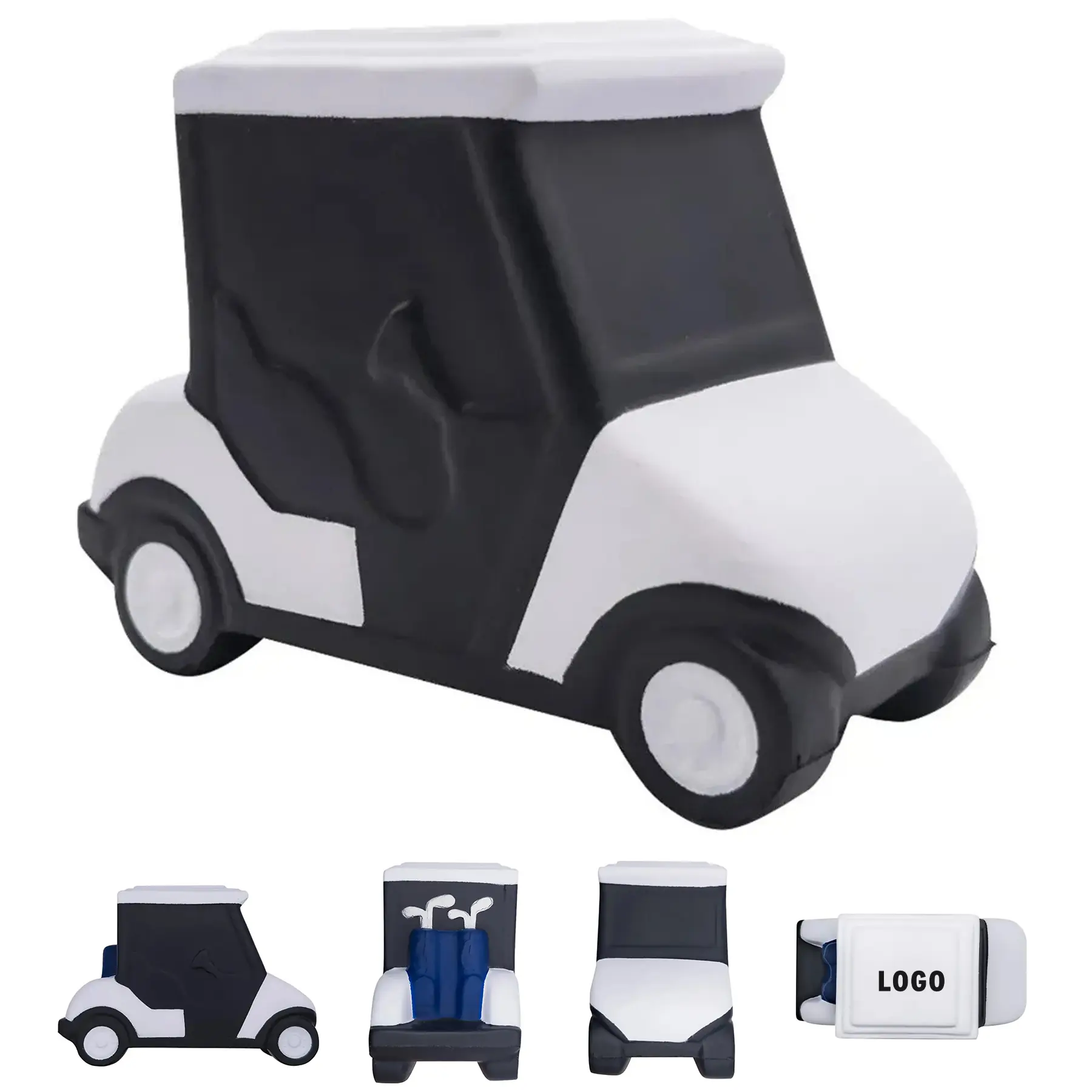 Golf Cart Stress Squeeze Ball 2