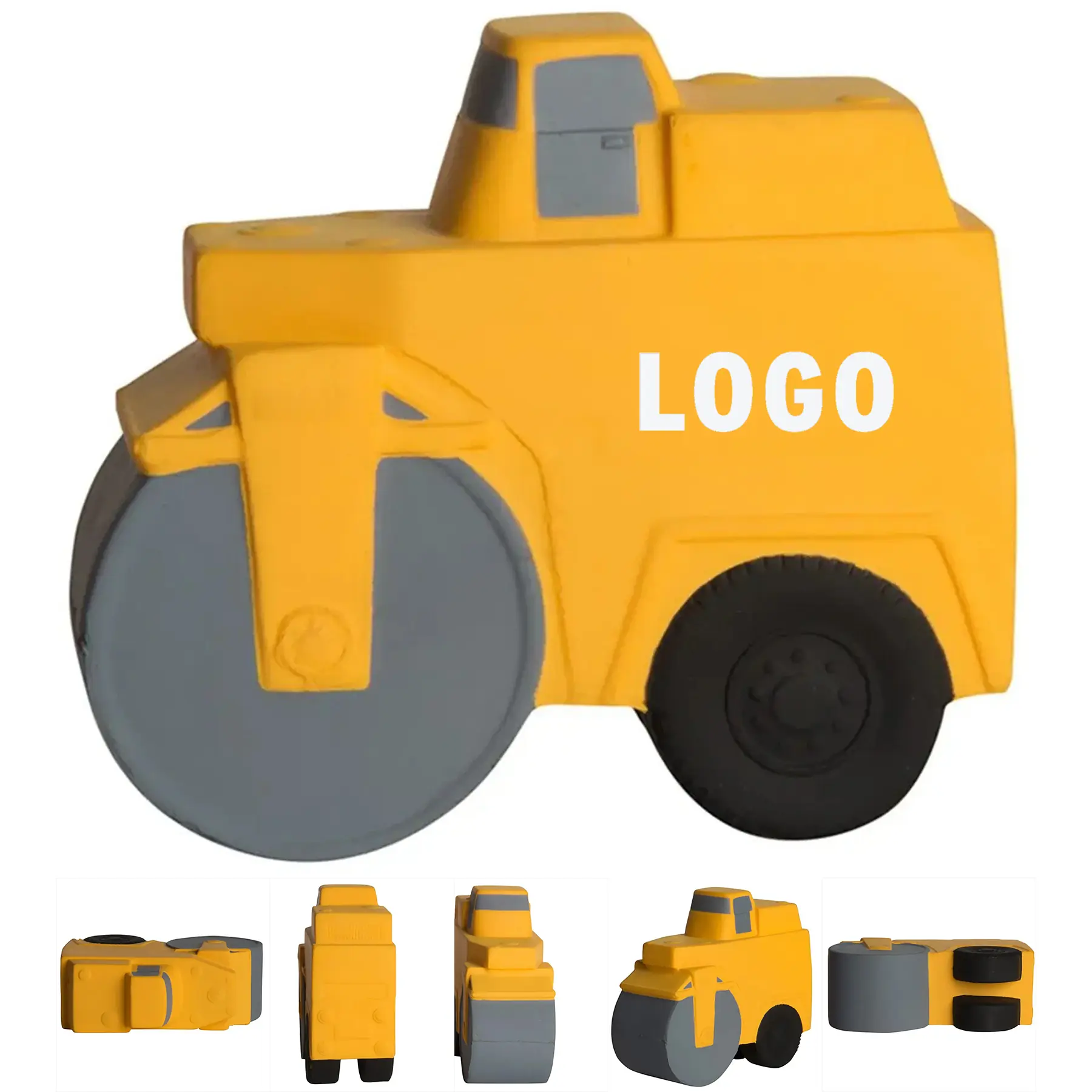 Customizable Steamroller Stress Ball Toy for Brand Promotion 2