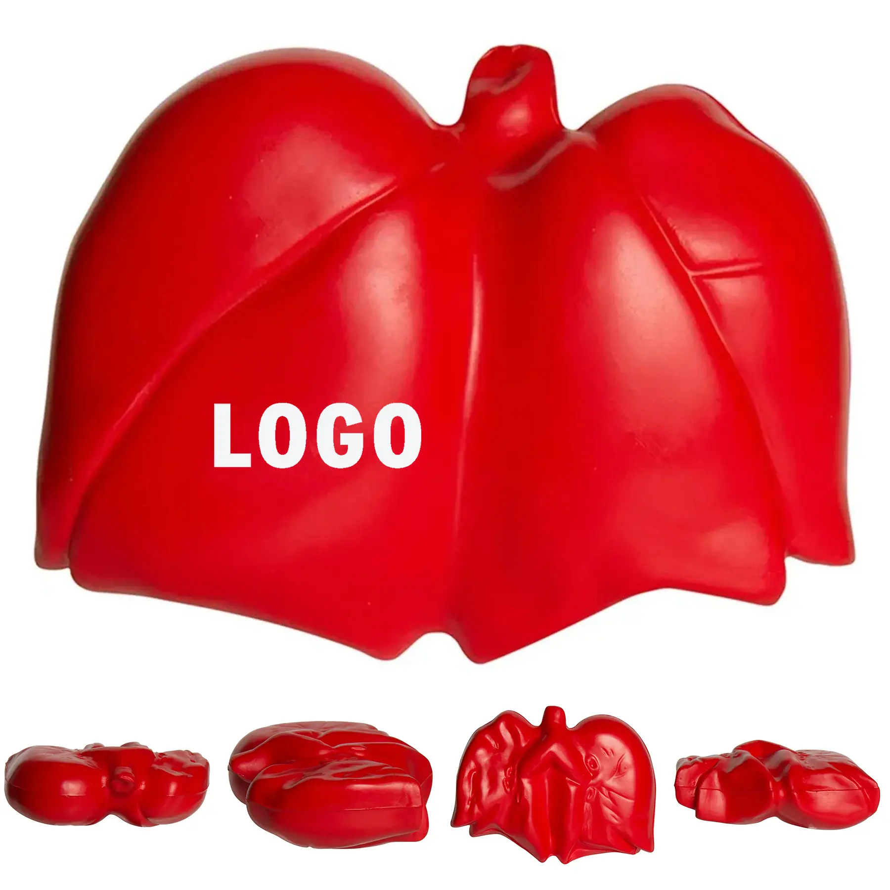 Custom Promotional Lung Shaped Stress Relief Ball 2
