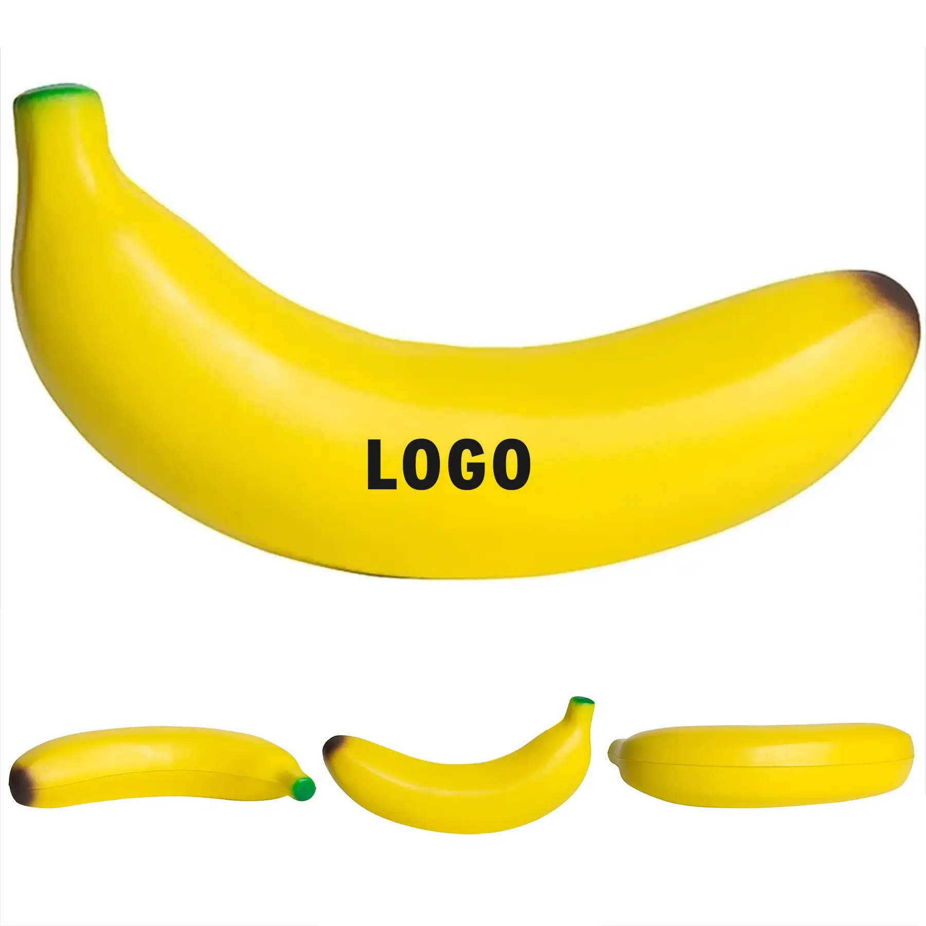 Custom Banana Stress Squeezable Toy 2