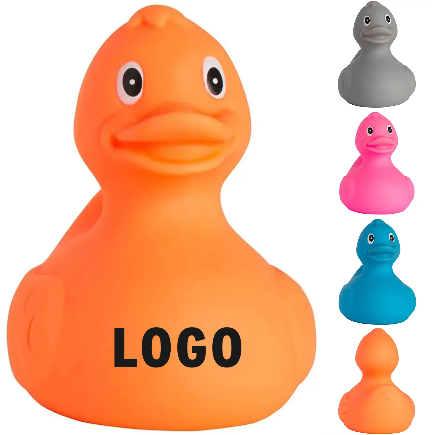 Custom Matte Rubber Duck for Promotions 2