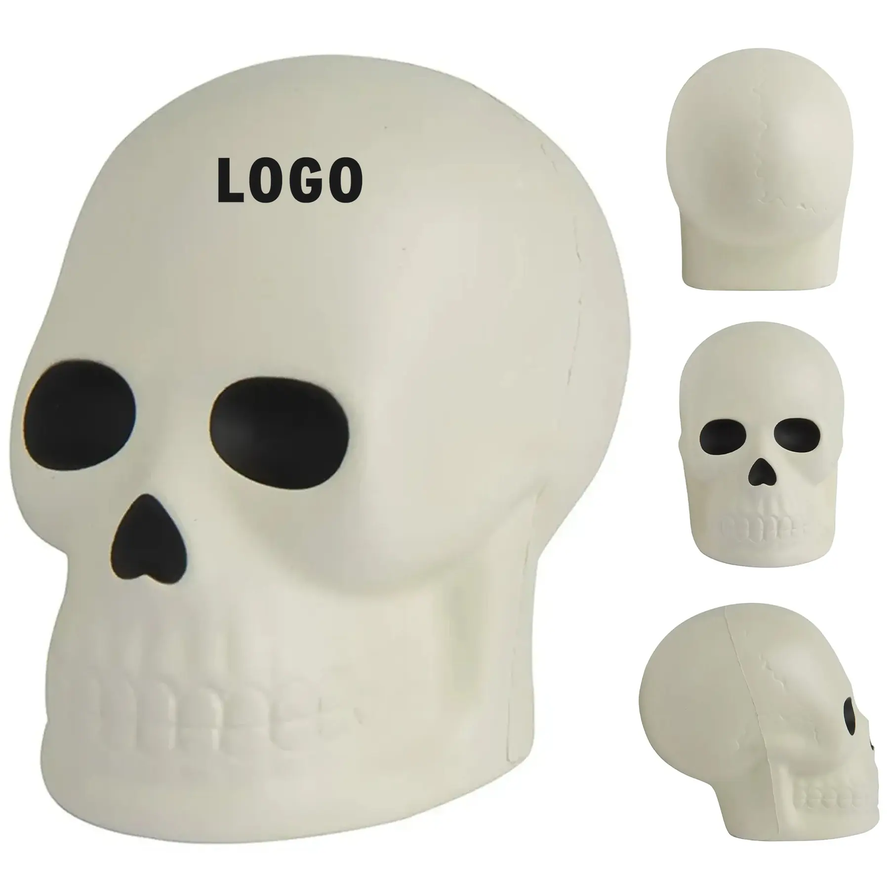 Skull Shaped Stress Relief Squeeze Toy 2