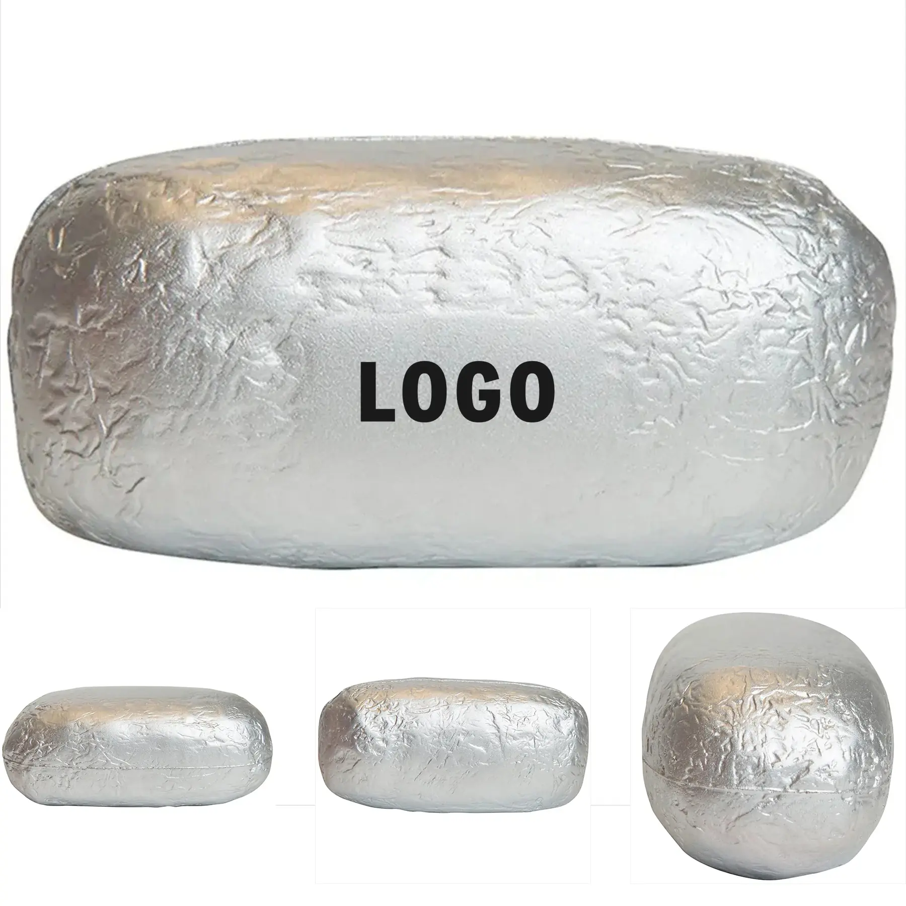 Foil Wrapped Baked Potato Burrito Stress Relief Toy 2