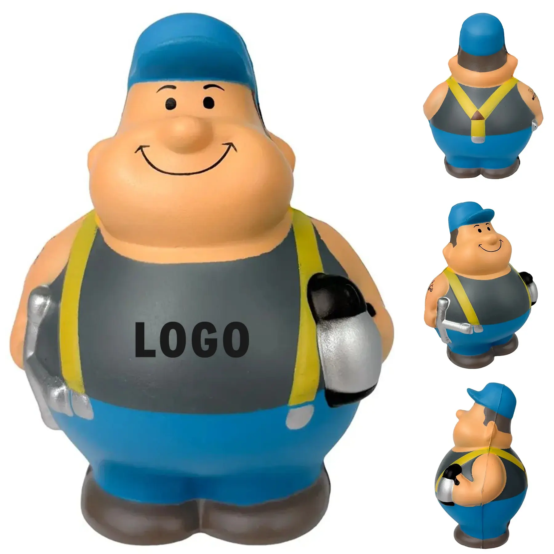 Custom Stress Squeeze Ball Truck Driver Promotional Gift 2
