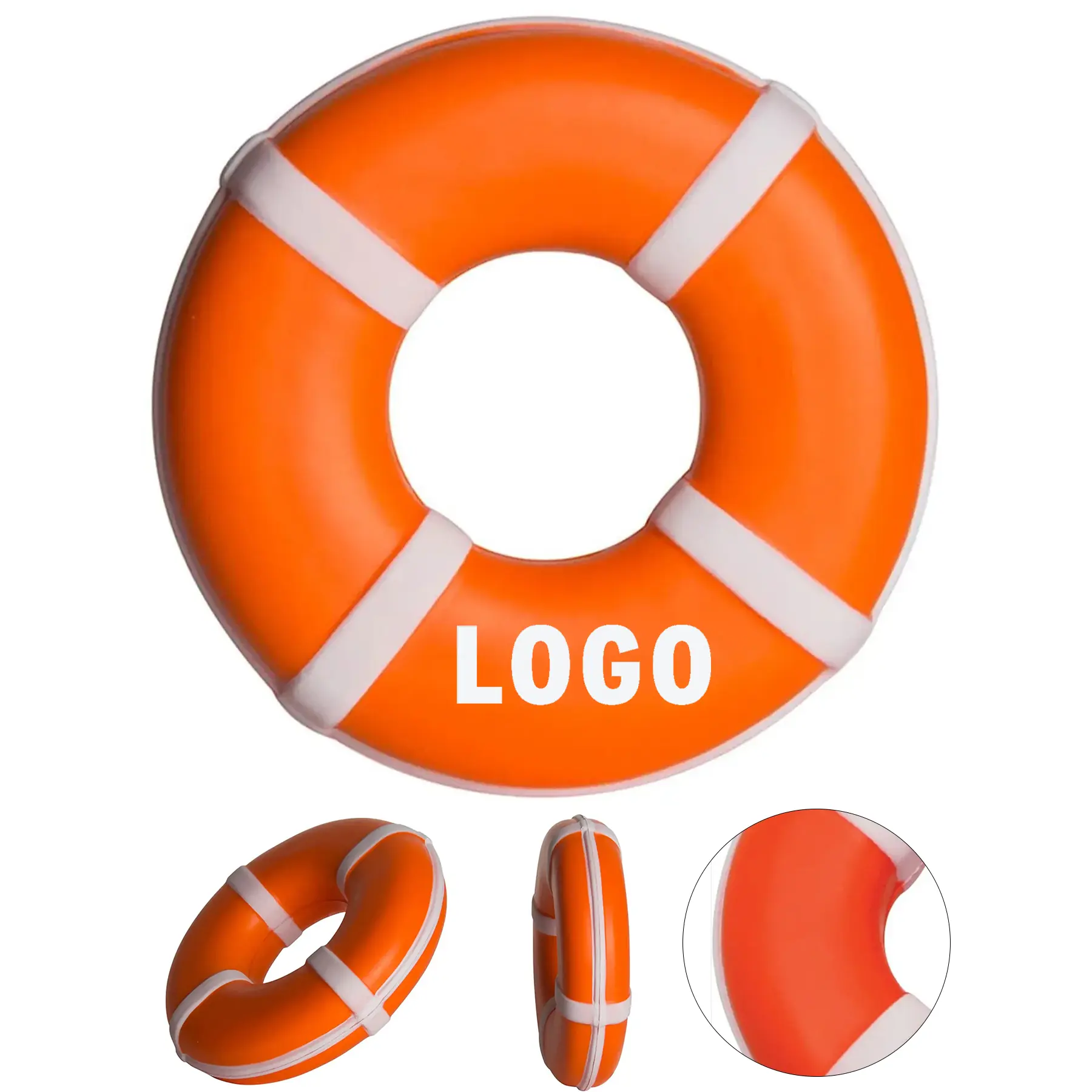 Promotional Custom Life Preserver Stress Relief Ball 2