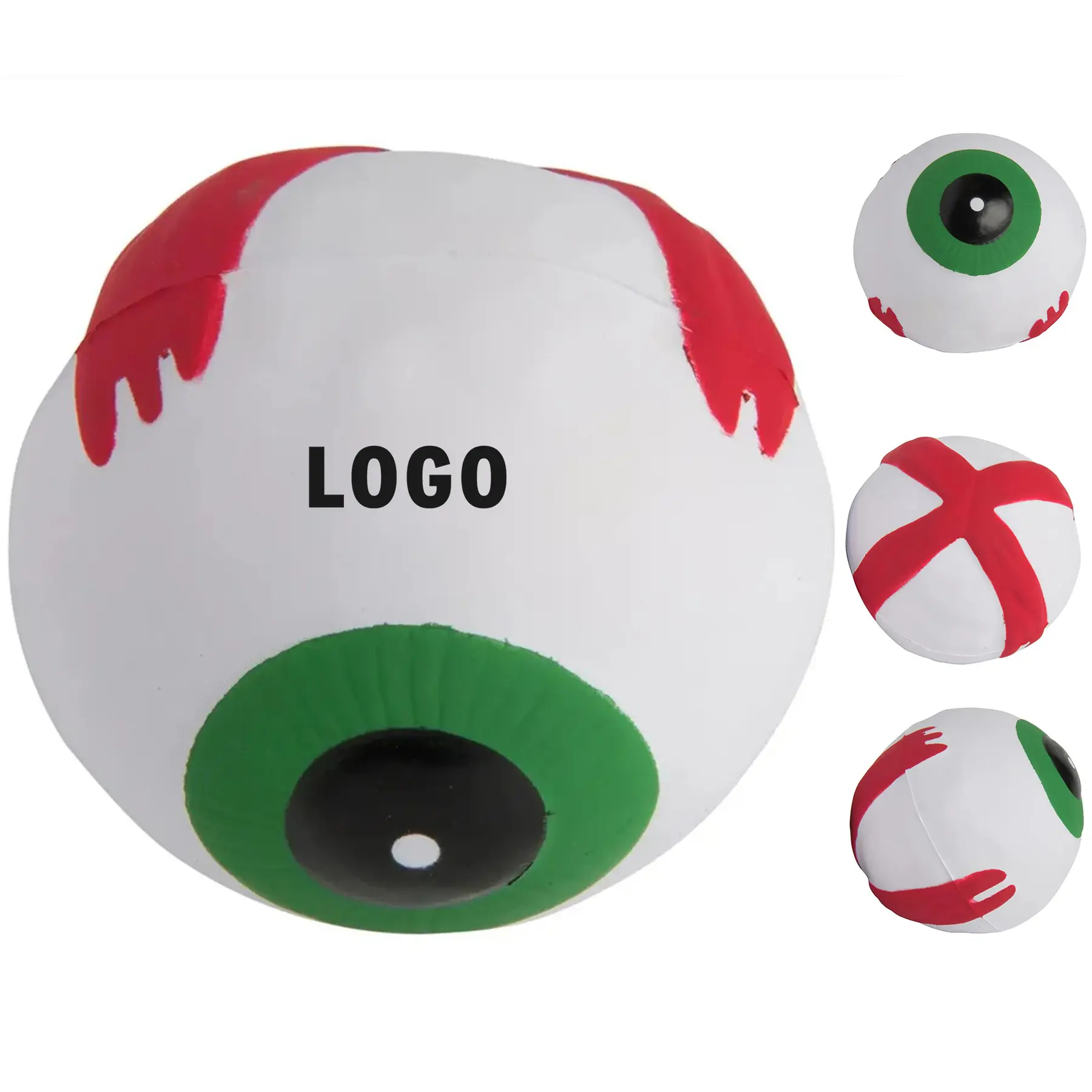 Custom Imprinted Squeeze Eye Stress Ball Promotional Giveaway 2