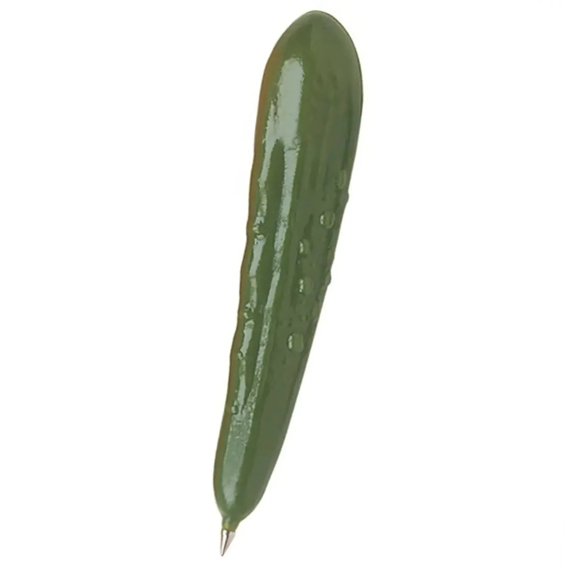 Customizable Pickle Shape Ballpoint Pen - Unique Branded Giveaway