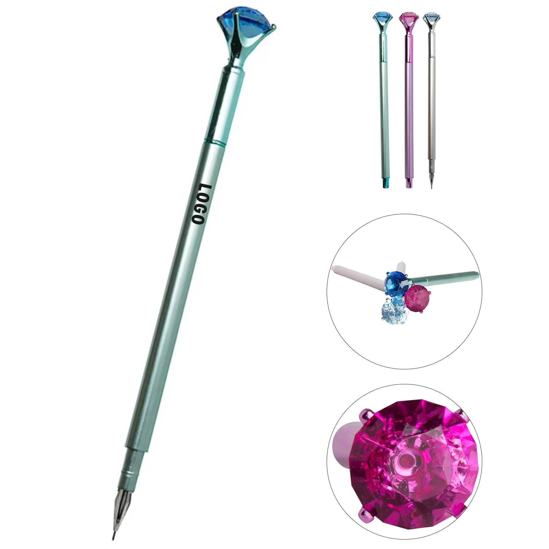 Elegant Diamond Gel Pen 2