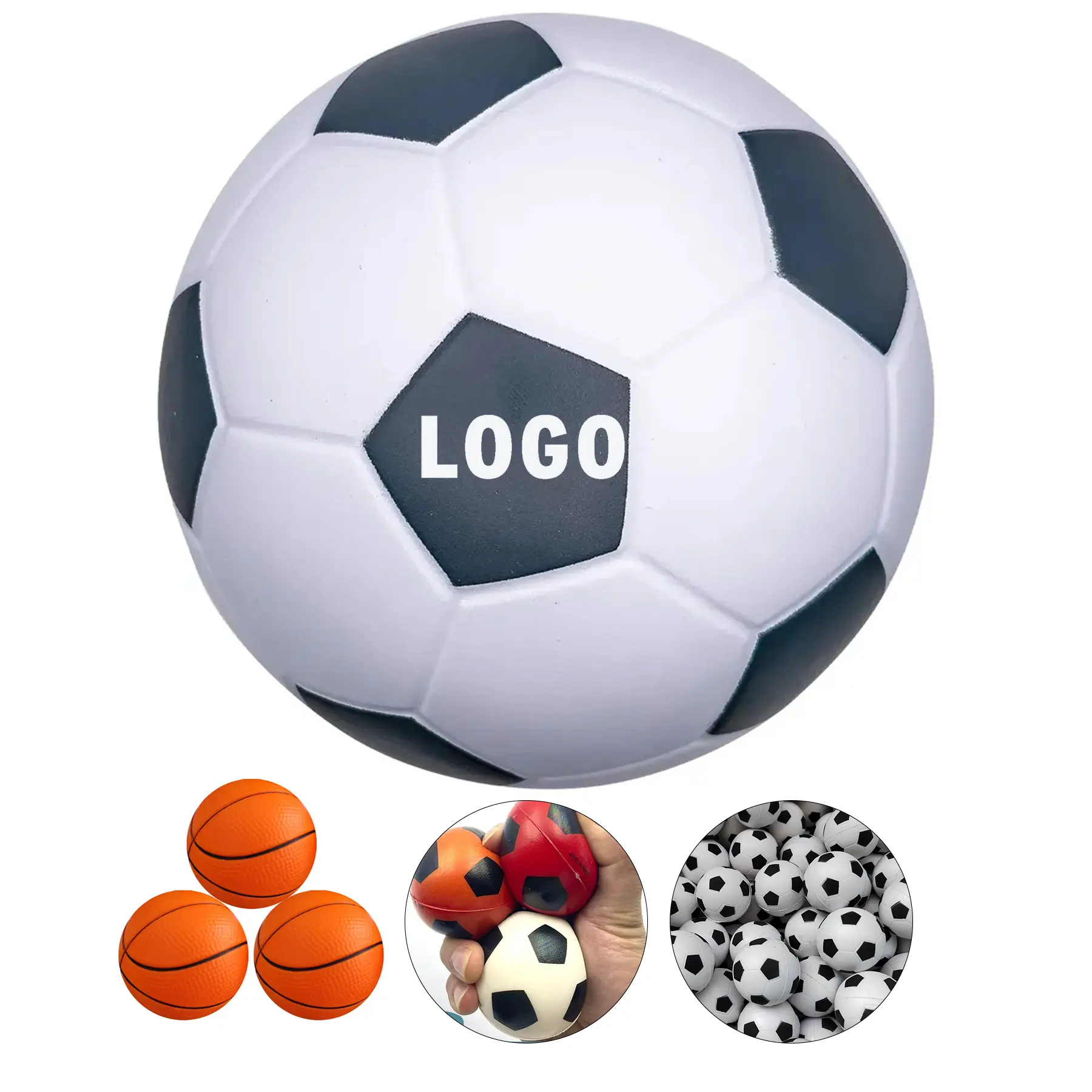 Oversized Soccer Stress Ball 2