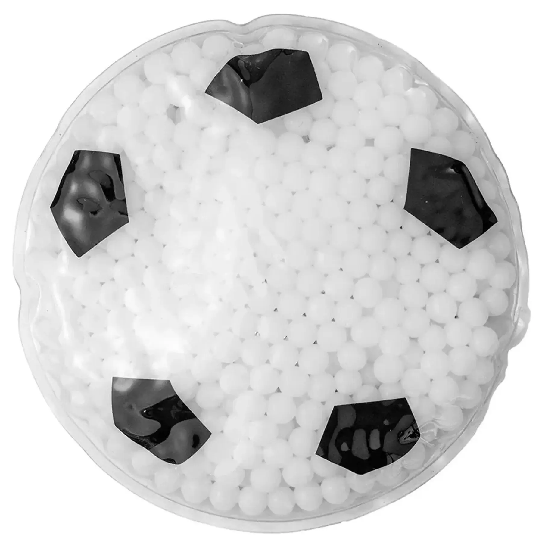 Customizable Soccer Ball Hot Cold Gel Pack for Pain Relief