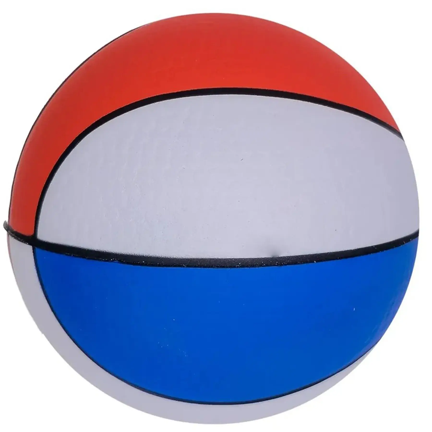 Patriotic Basketball Stress Ball Red White Blue