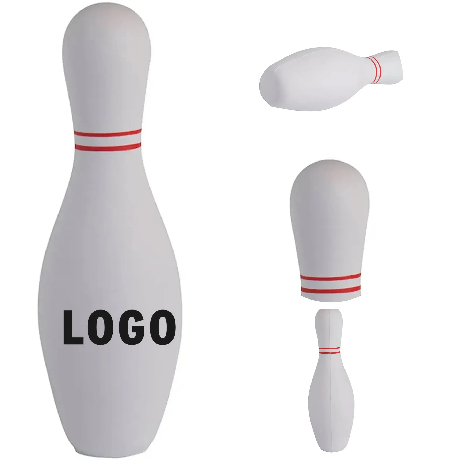 Custom Bowling Pin Stress Ball 2