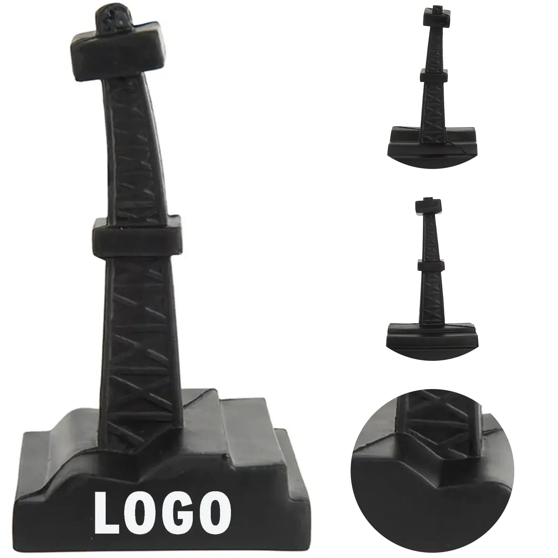 Petroleum Derrick Squeezable Stress Relief 2