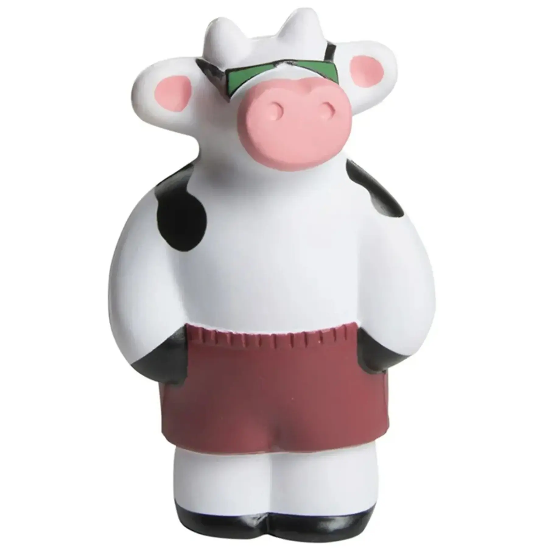 Sunglasses Cow Squeeze Stress Toy for Business Promotions