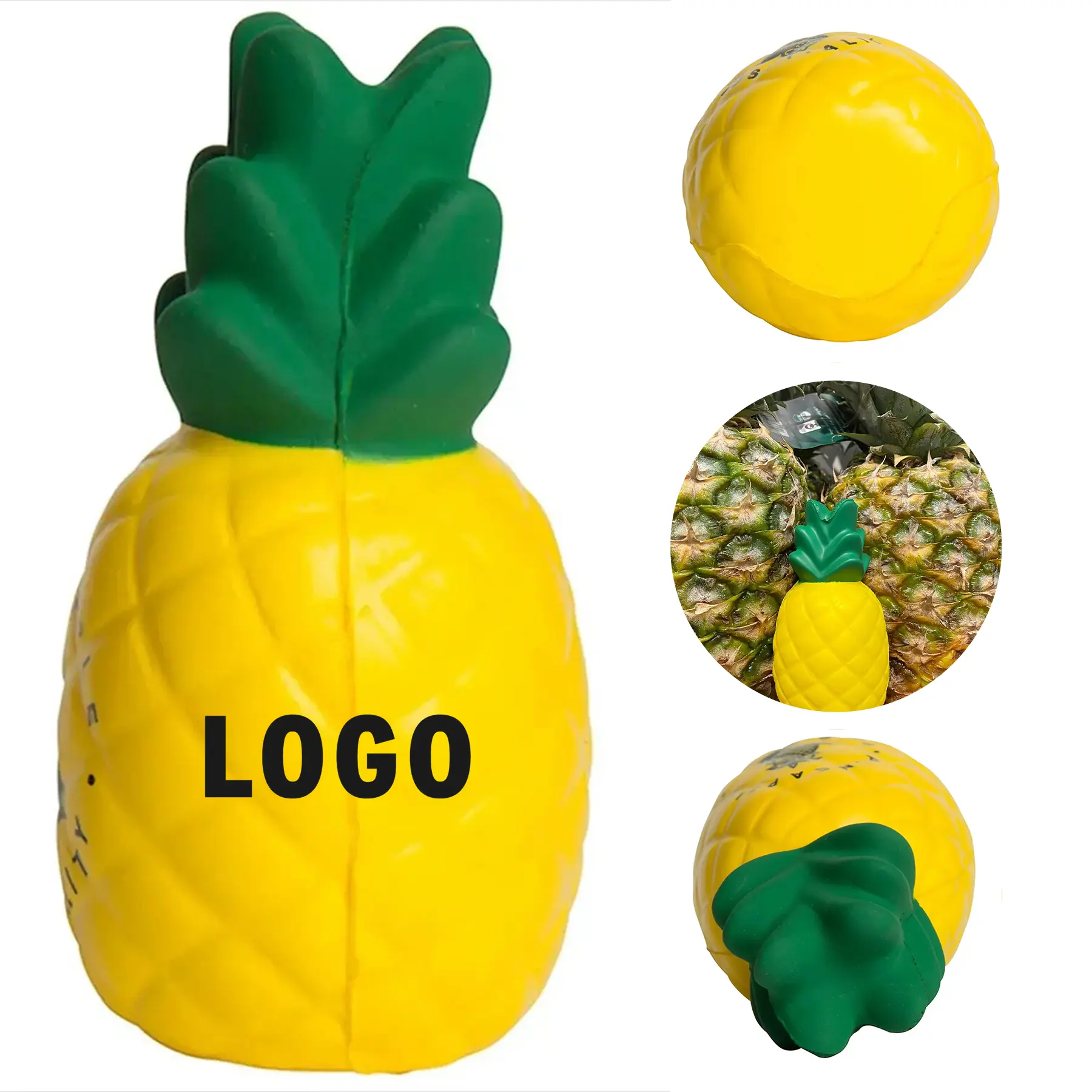 Tropical Pineapple Stress Relief Squeeze Toy 2