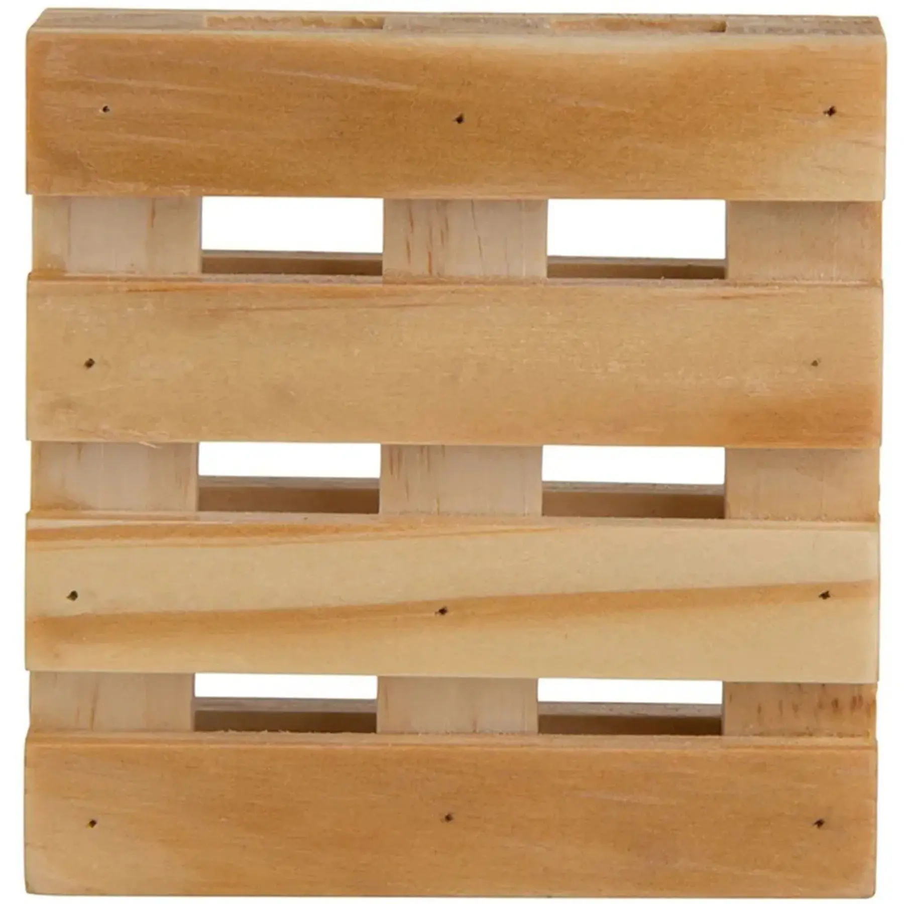 Natural Wood Pallet Drink Coasters for Custom Logo Office Gifts