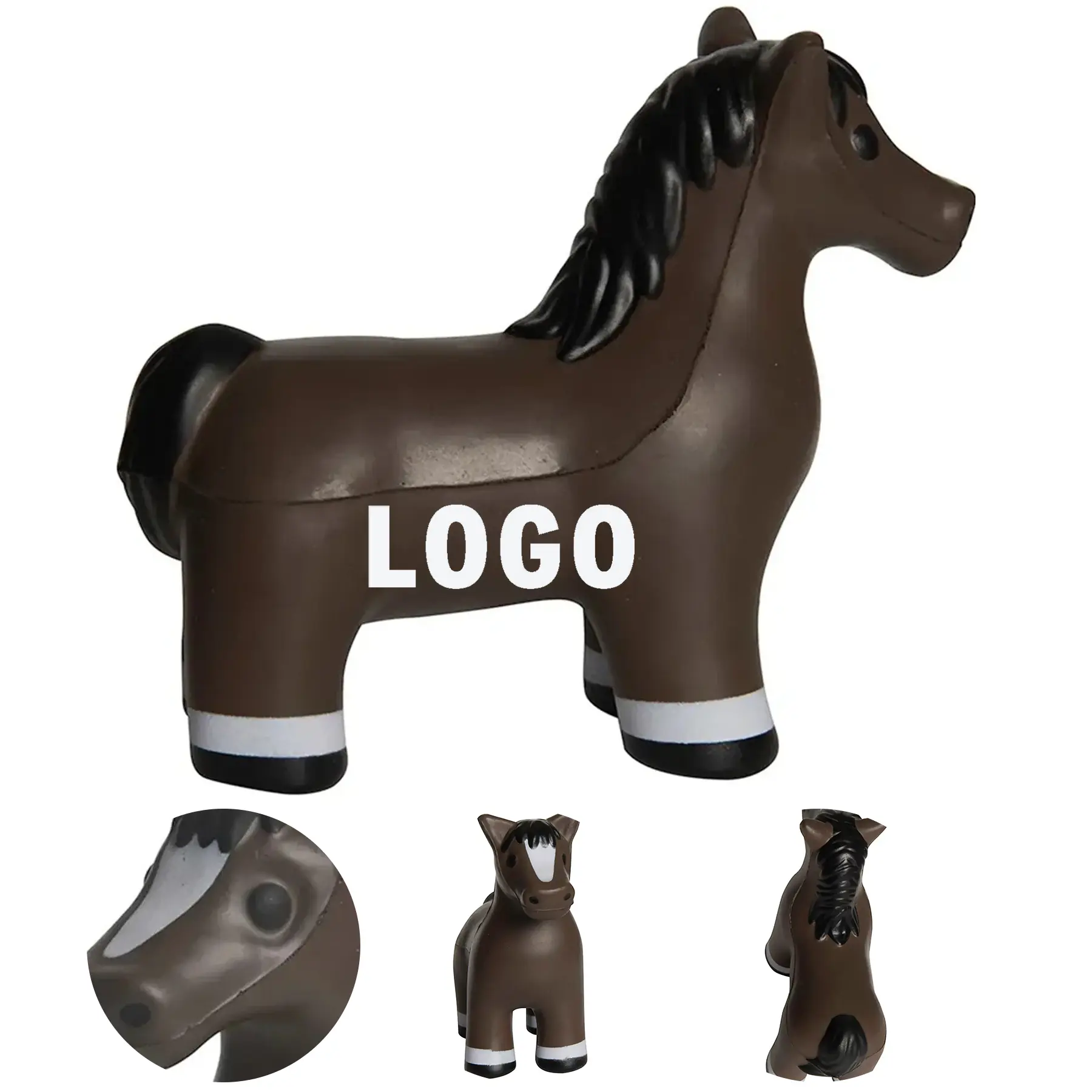 Personalized Neighing Horse Stress Relief Toy 2