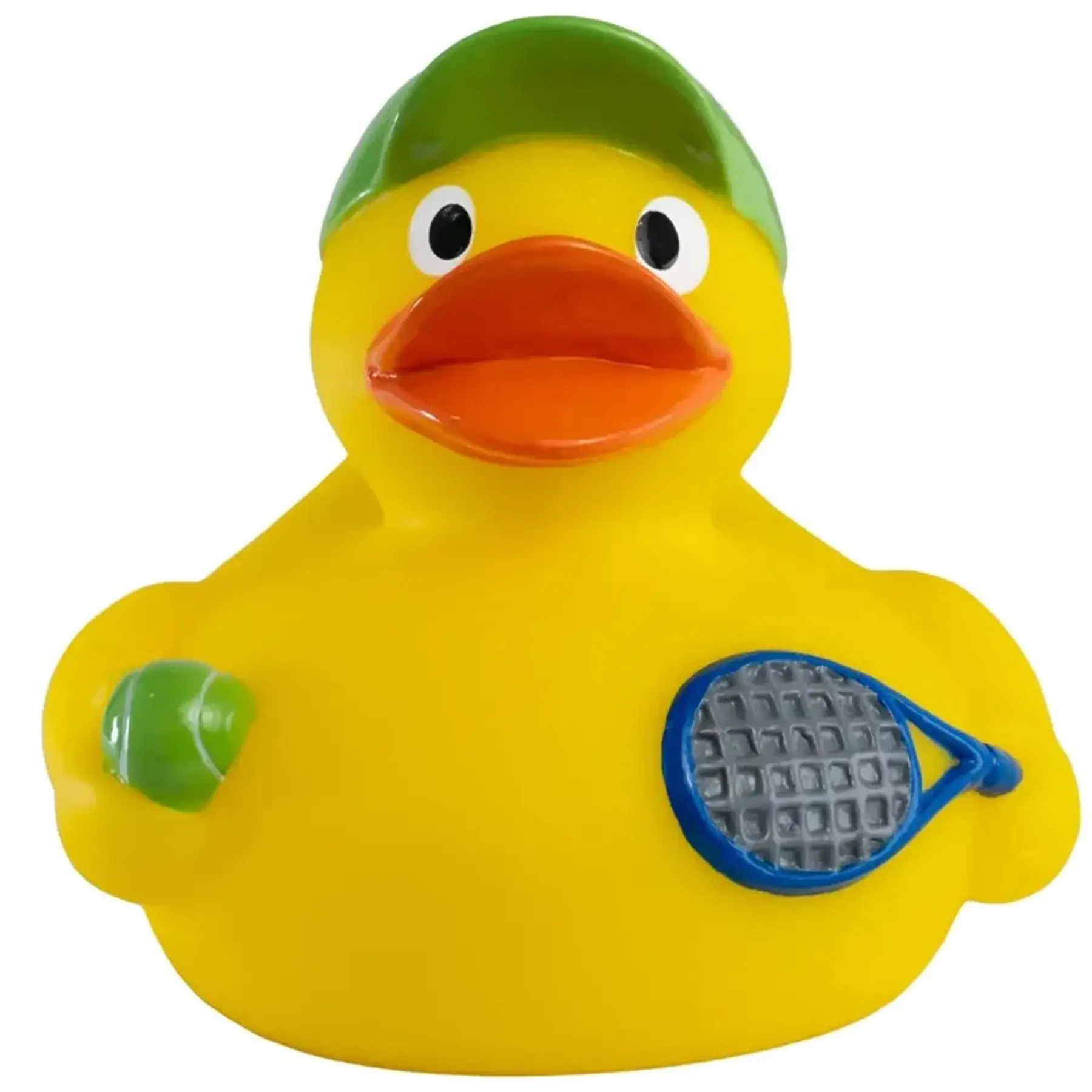 Customizable Tennis Rubber Duck for Sports Fans