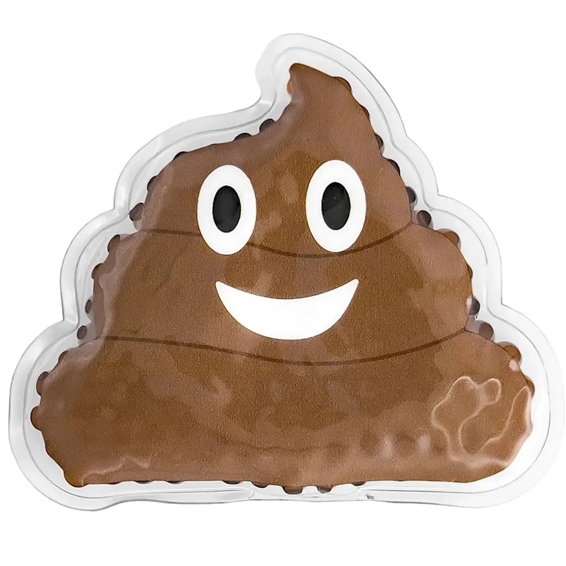 Poo Emoji Gel Bead Heat Cold Therapy Pack
