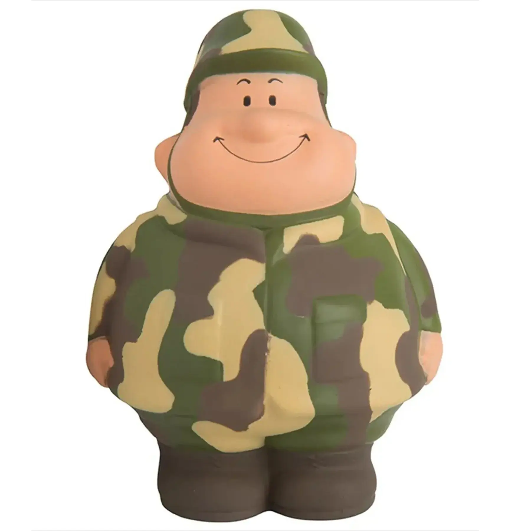 Custom Military Stress Relief Squeeze Toy - Personalized Logo