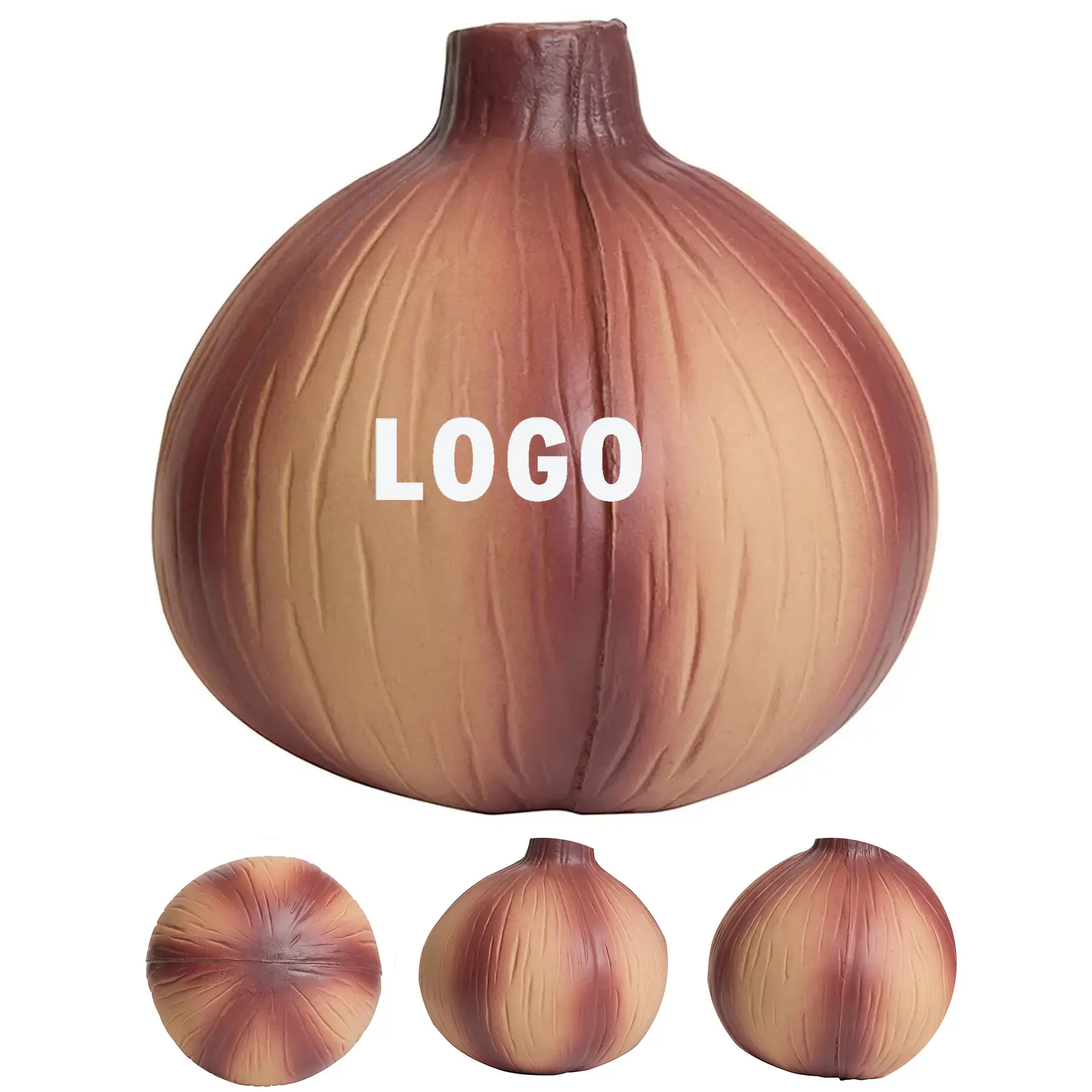 Fun Onion Stress Squeeze Ball Customizable Promotional Gift 2