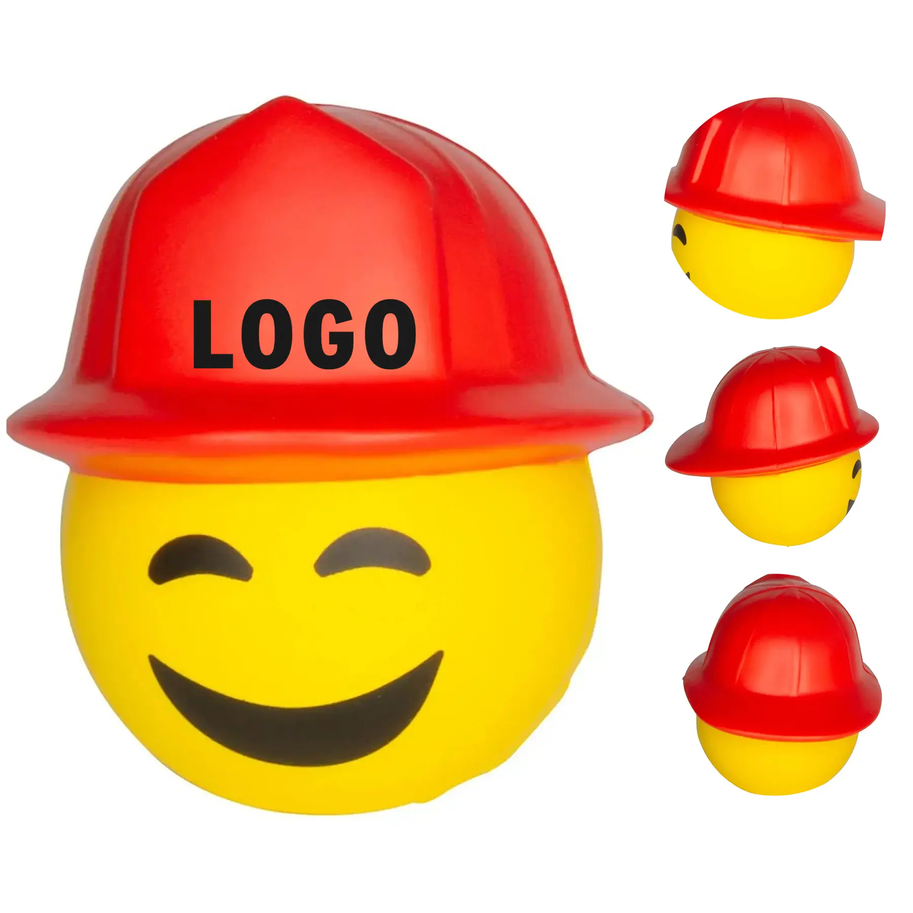 Firefighter Emoji Stress Ball for Promotional Giveaways 2