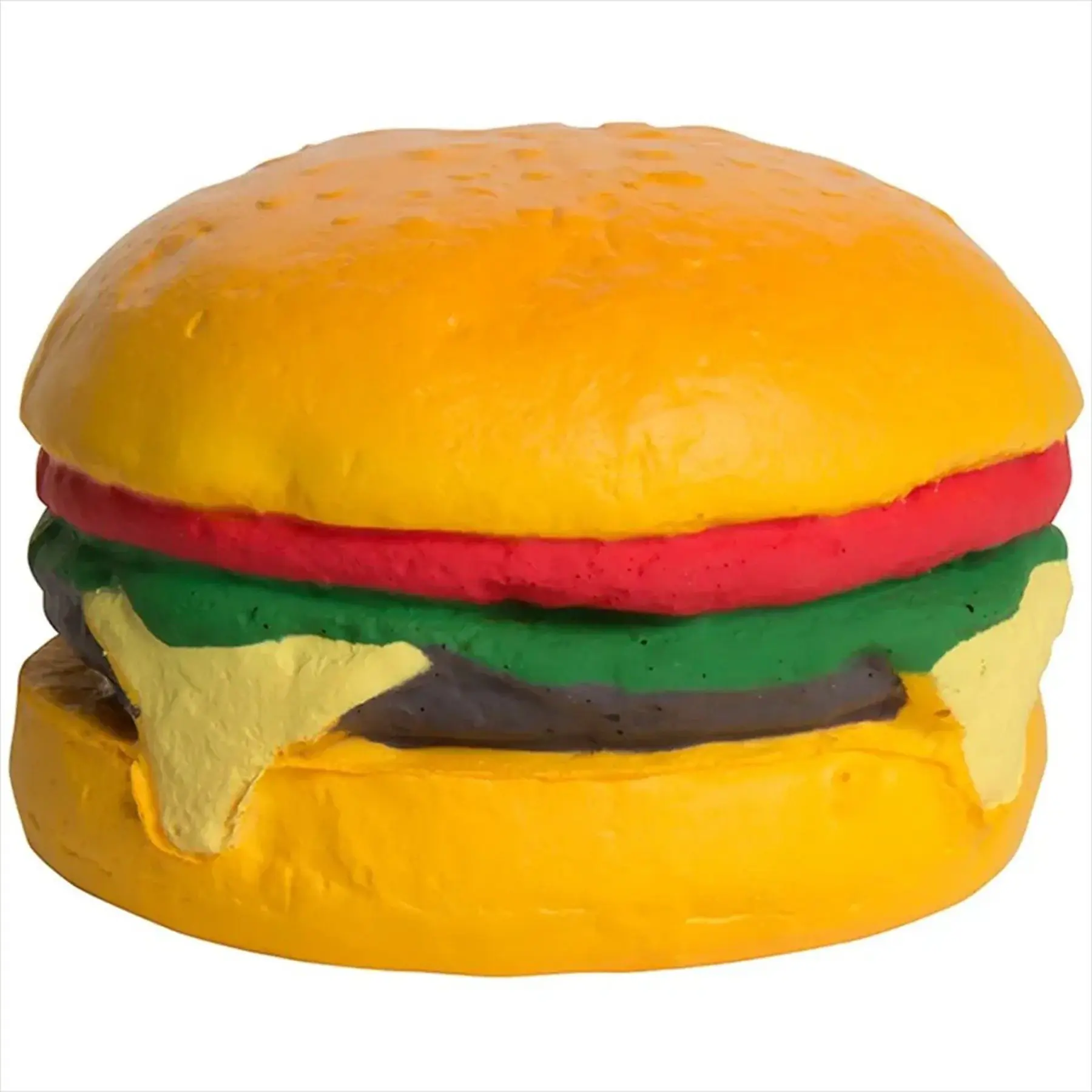 Personalized Hamburger Stress Reliever - Custom Logo Squishy Toy